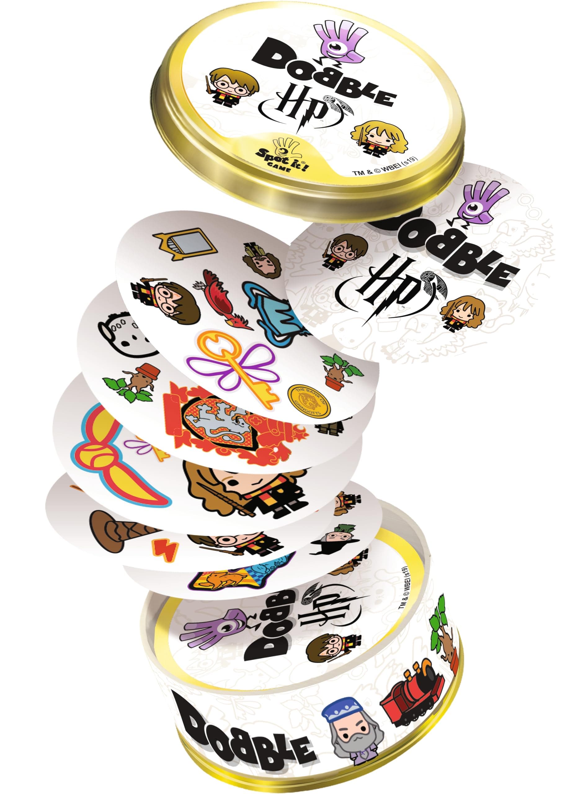 Harry Potter Dobble | Card Game | Ages 6+ | 2-8 Players | 15 Minutes Playing Time