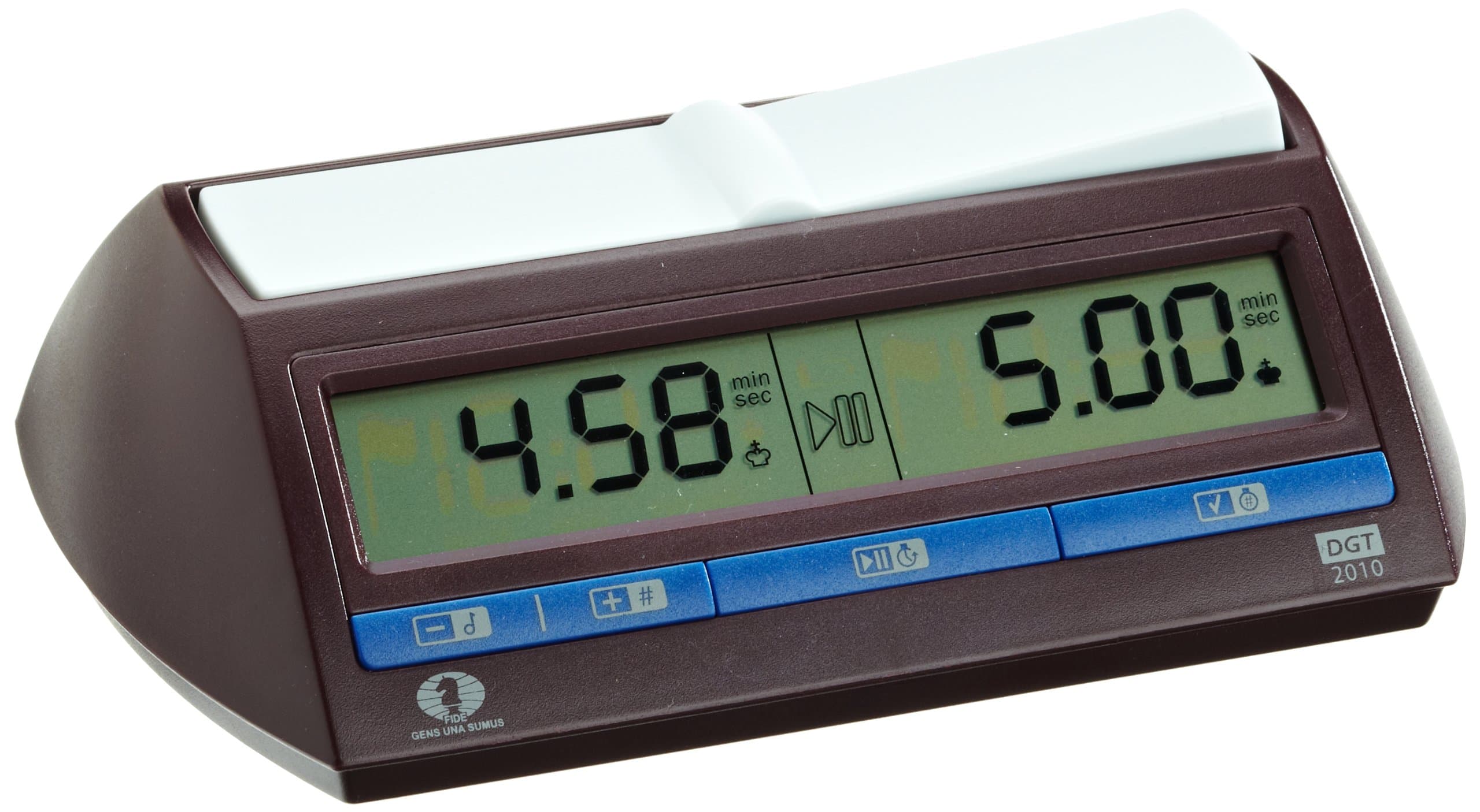 DGT DGT2010 - Digital Chess Clock with Fide Logo, Multi-Colour