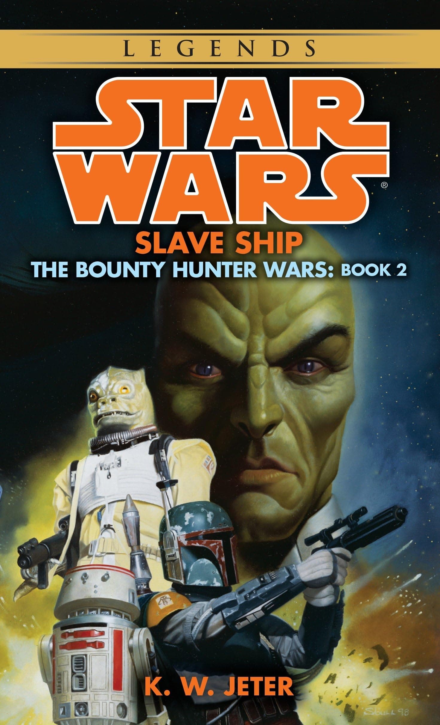 Del Rey Books Slave Ship: Star Wars Legends (The Bounty Hunter Wars)