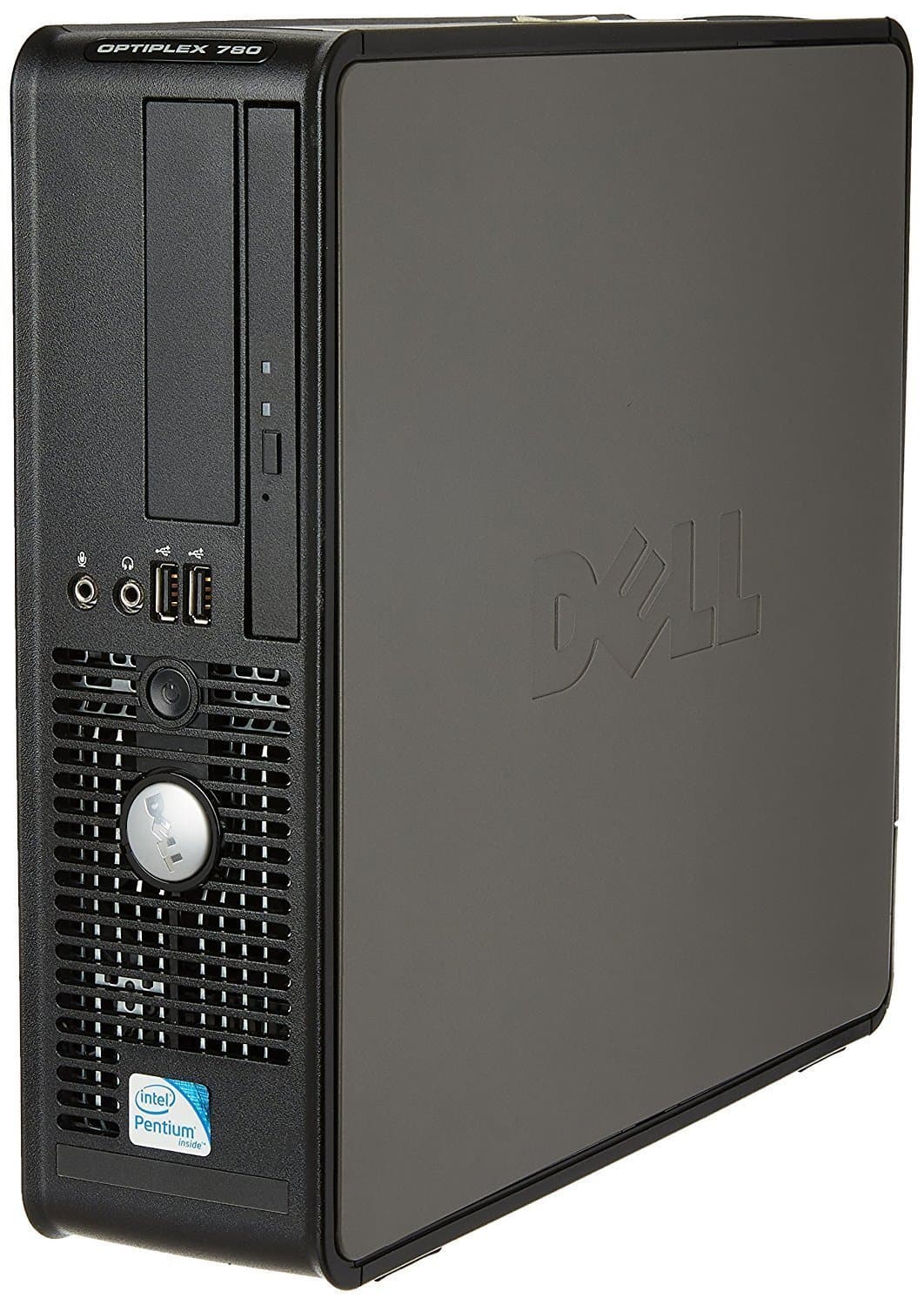 Dell Optiplex 780 SFF Desktop PC (Black/Silver) - Windows 10 Pro - Intel Dual Core 2.5GHz - 8GB DDR3 RAM - 120GB SSD (Renewed)