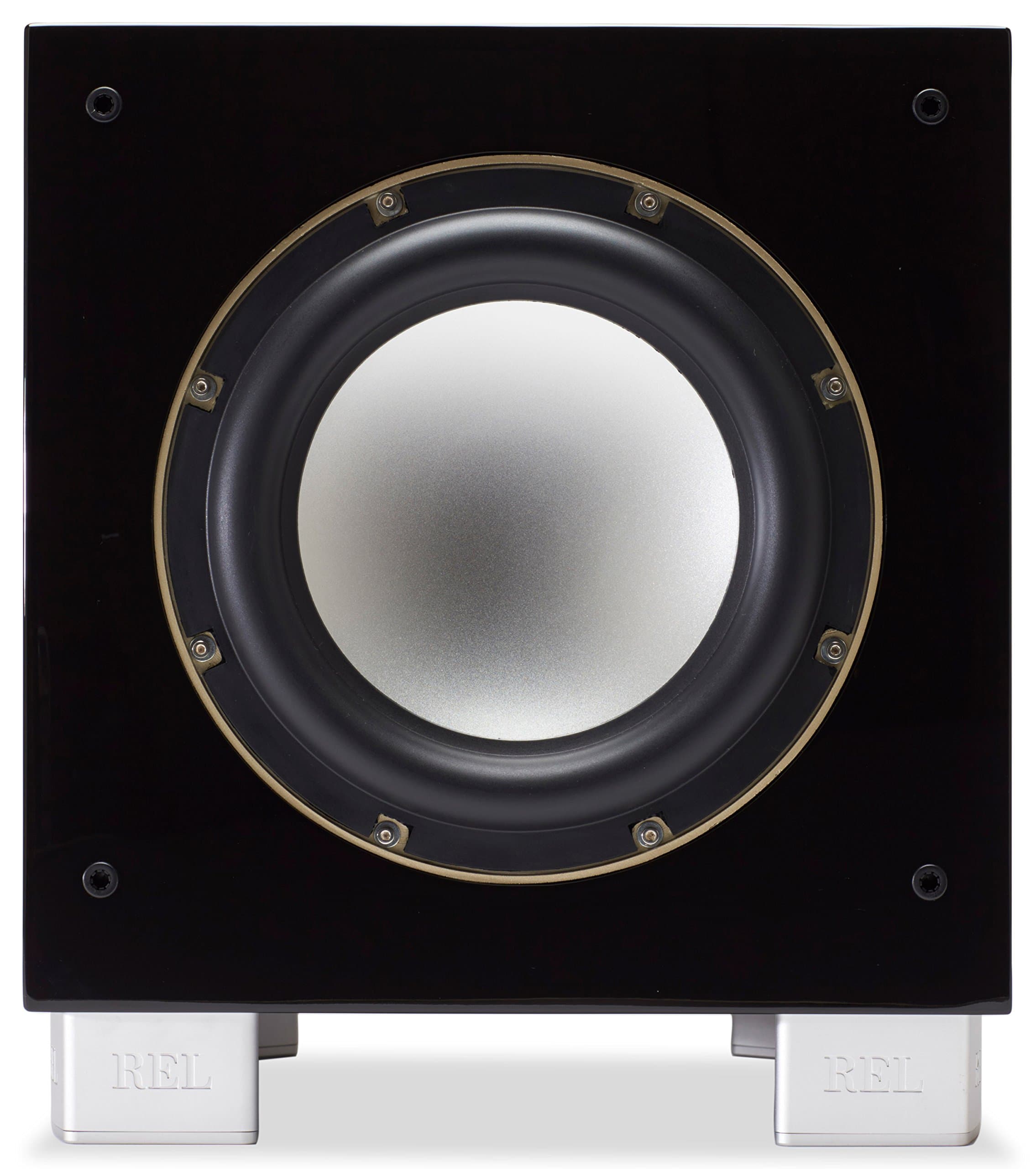 REL Acoustics S/3 SHO Subwoofer (Super High Output), Longbow Wirless Compatible, Black Lacquer