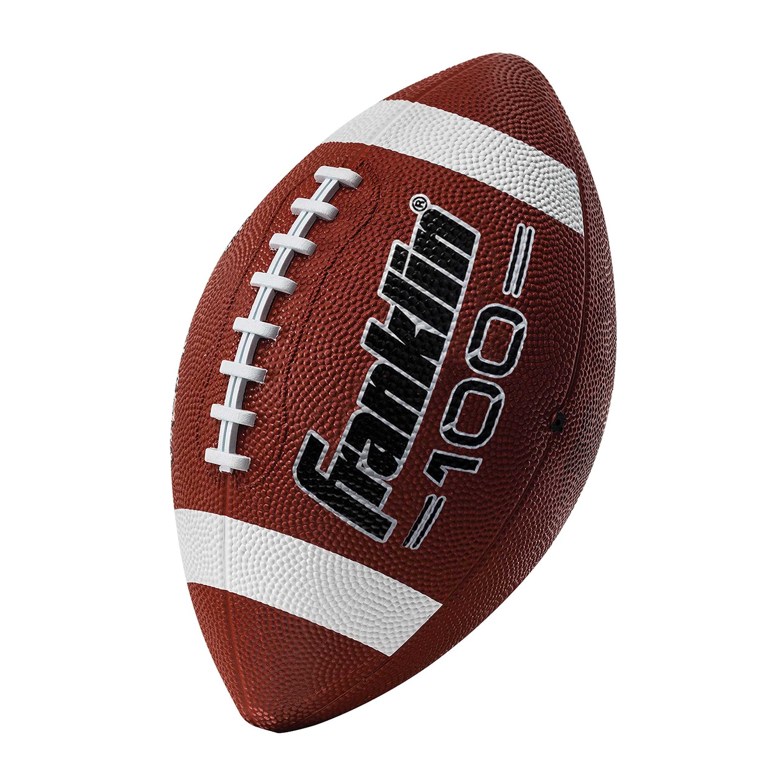 Franklin Sports Grip-Rite 100 Rubber Junior Football