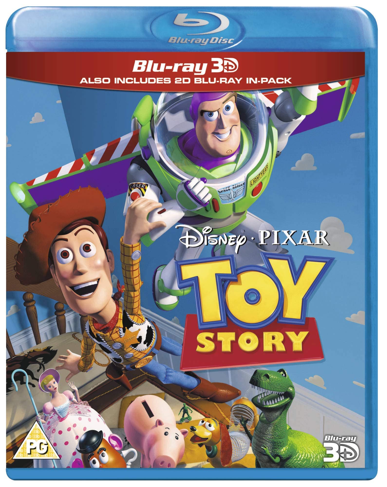 Toy Story (Blu-ray 3D + Blu-ray) [Region Free]