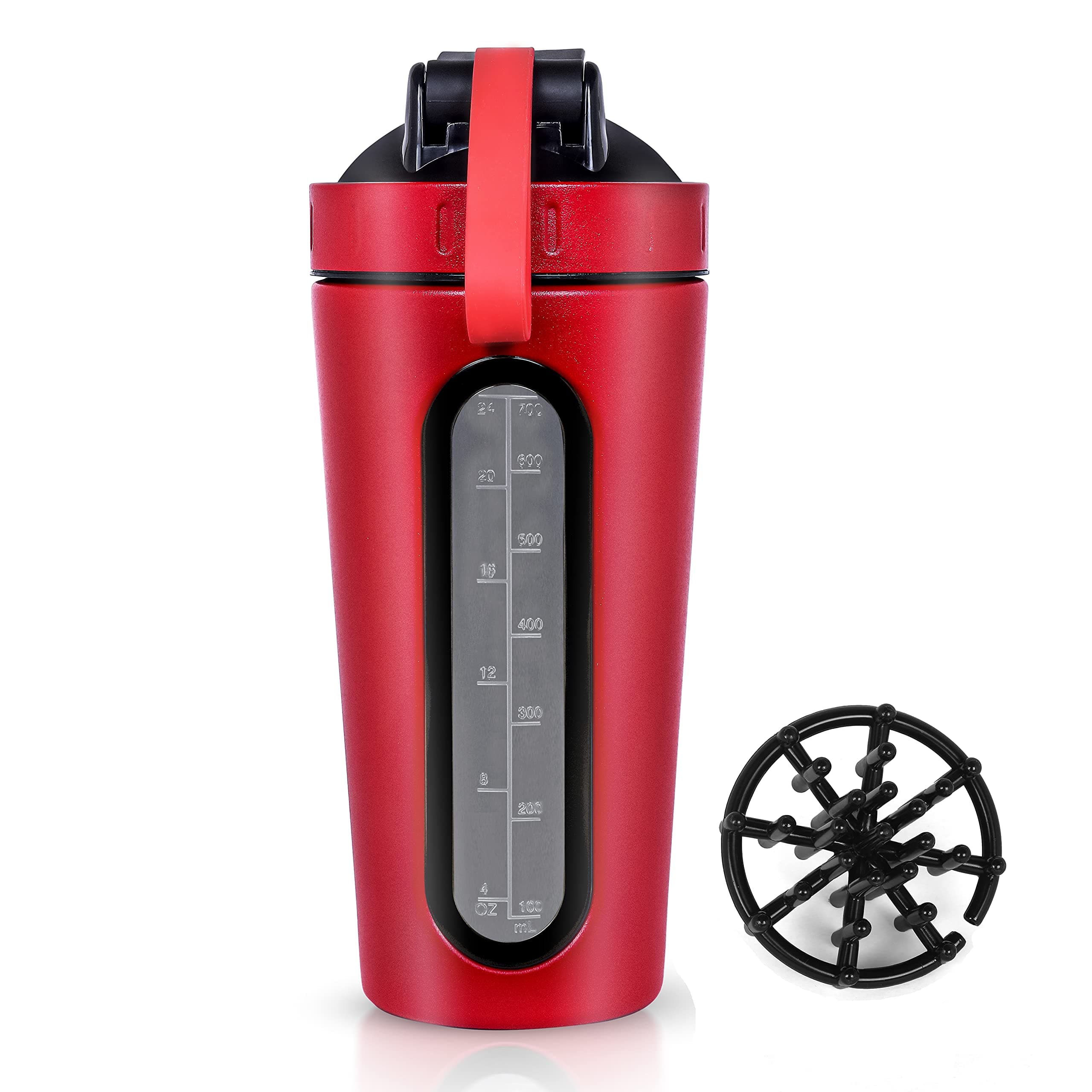 Steel Shaker Bottles for Protein Shake, Gym Bottles for Men Protein Shaker Bottle for Gym Shaker Bottles for Gym Bottle Gym Water Bottle for Men Shaker Steel Shaker Bottle…