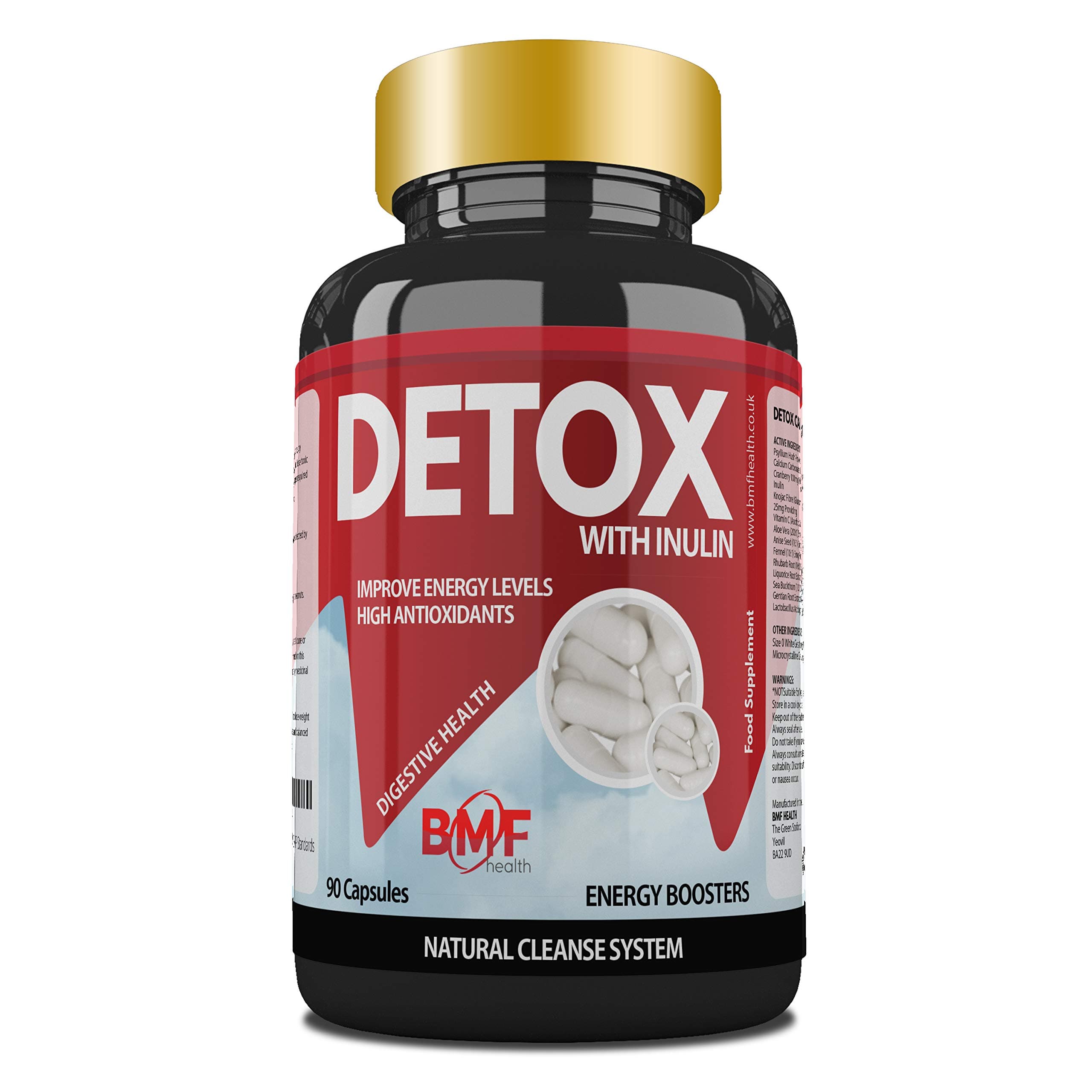 BMF Health Dextox Blend with Inulin Made in The UK to GMP Standards