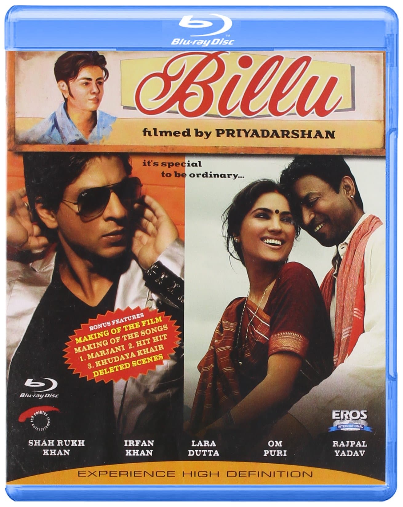 Billu Barber (Blu-Ray) (Shahrukh Khan / Indian Cinema / Bollywood Film / Hindi Film)