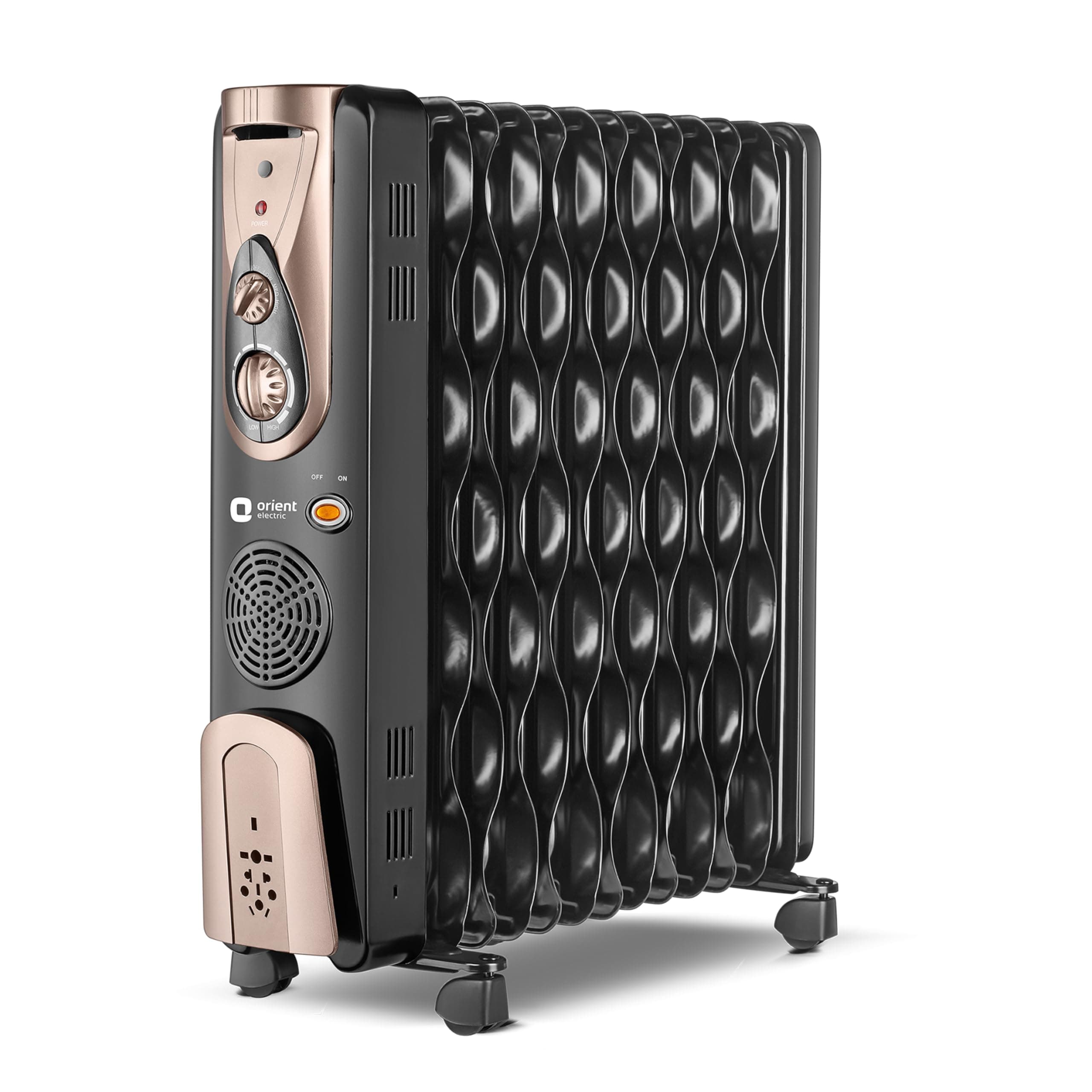 Orient Electric OFCC13B3A 2900 Watts 13-Fins Oil Filled Radiator (Black)