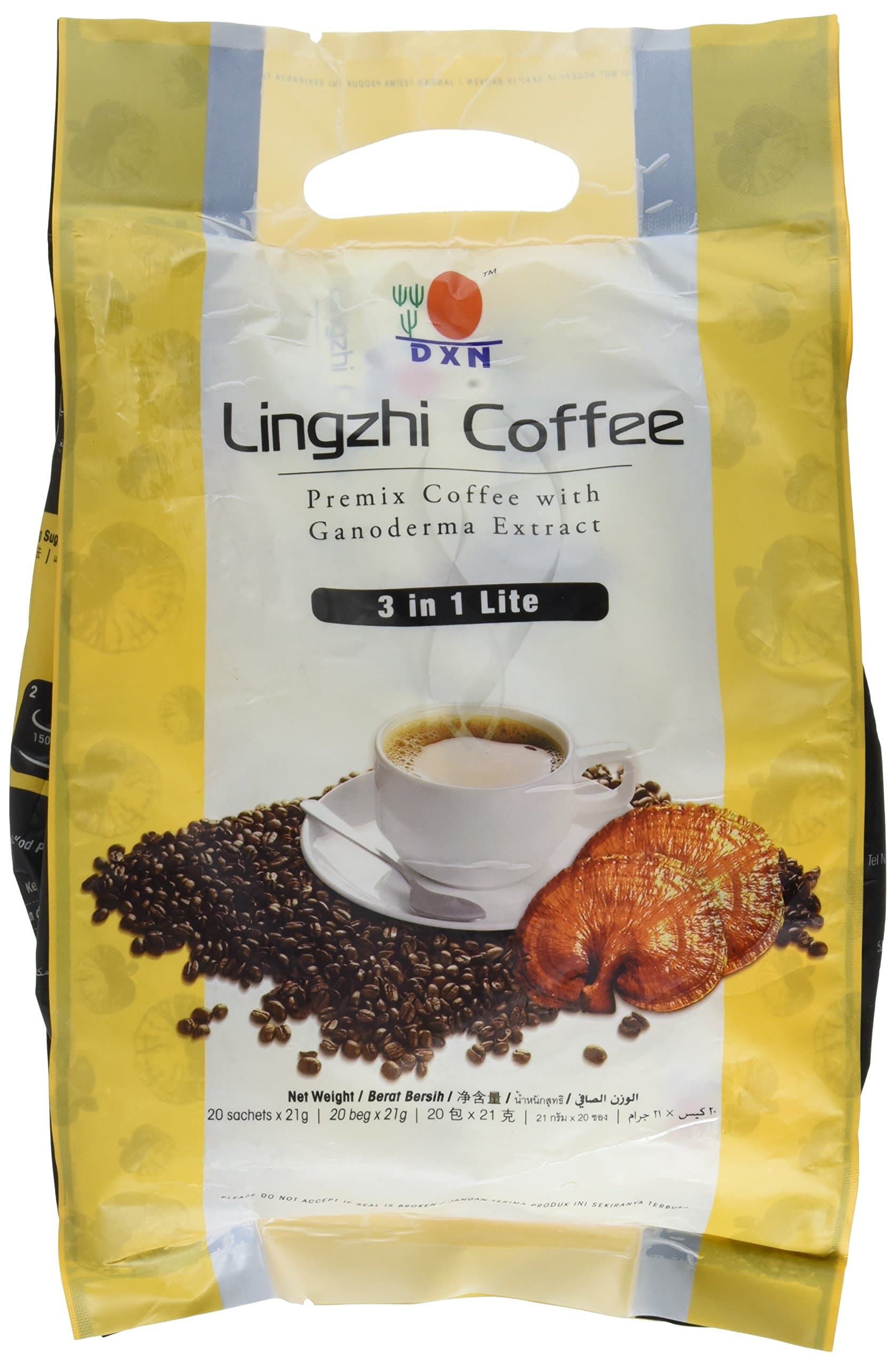 DXN Lingzhi Lite Coffee 3 in 1 with Ganoderma by DXN