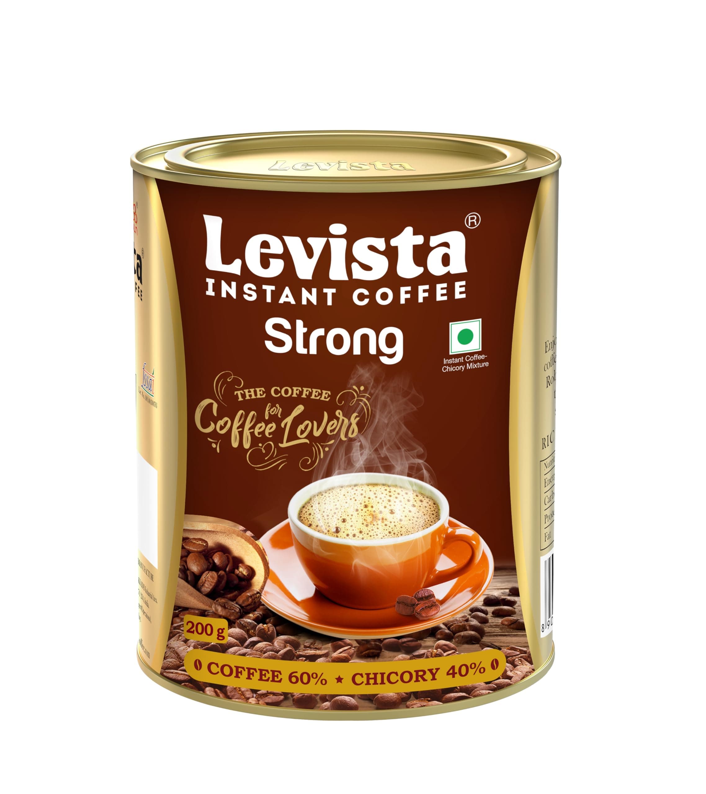 Strong Instant Coffee 200 gm Can