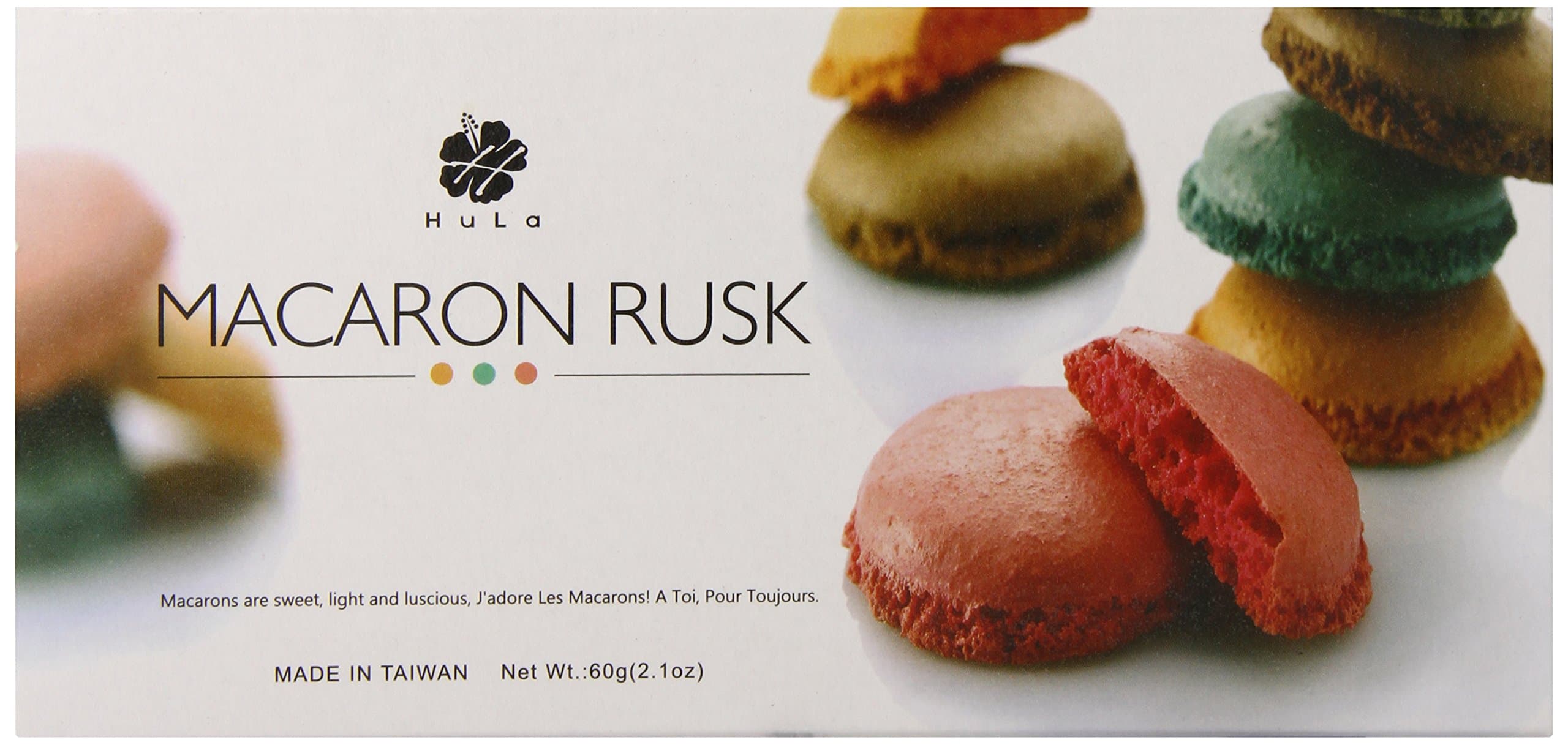 HULA GOLDEN RUSK Macaron Rusk, 2.17 Ounce