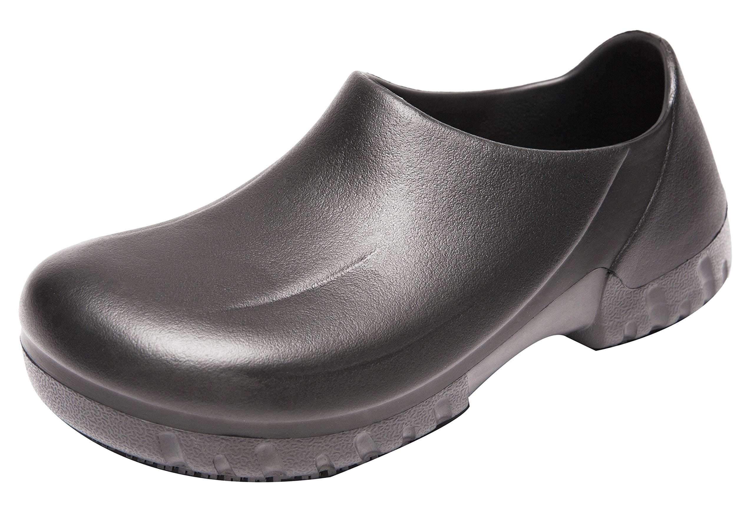 Non-Slip Nursing Chef Shoes Kitchen Garden Bathroom Oil Water Resistant Safety Working Shoes for Men and Women(11 Men/12 Women/10.83″,45 Black)