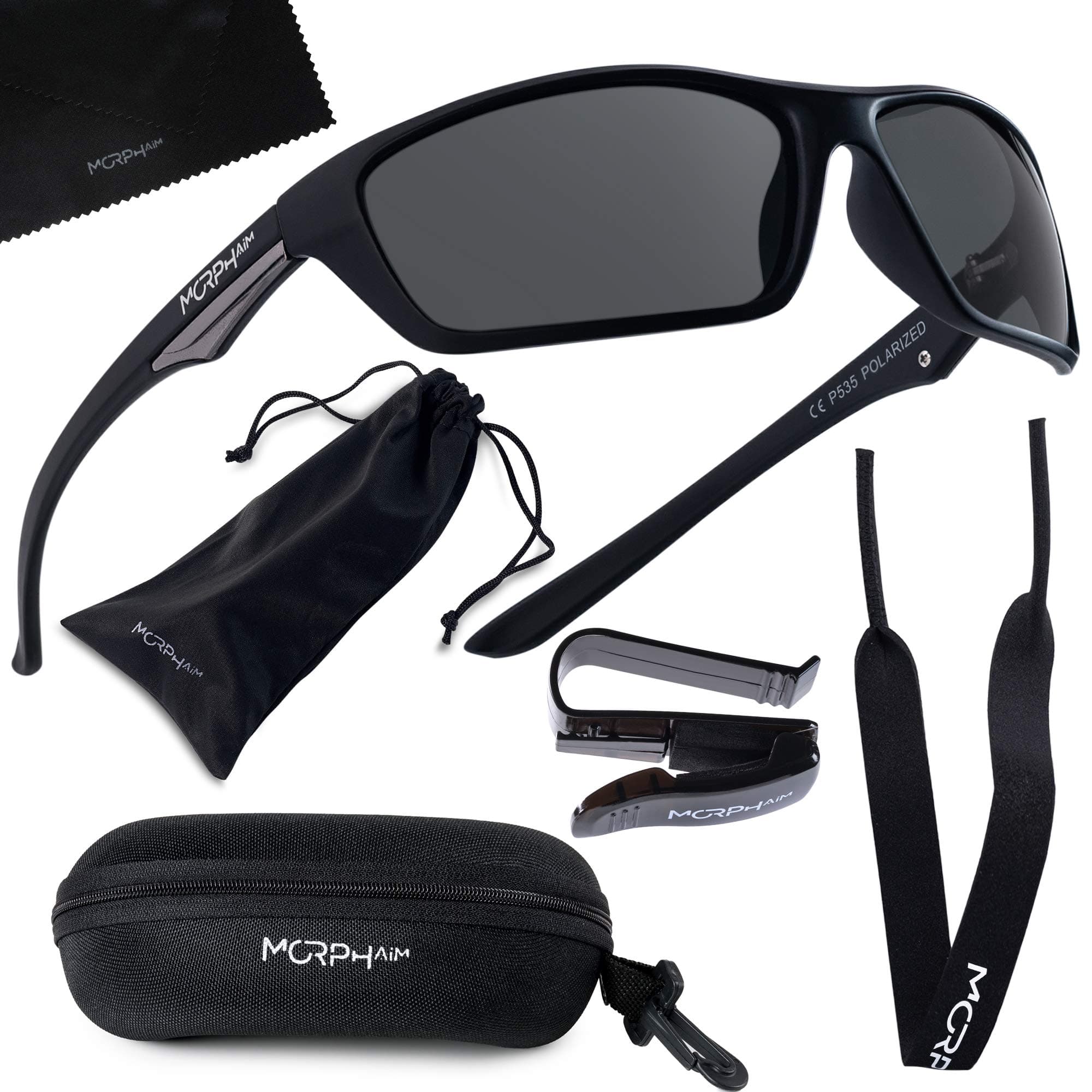 Polarized Sports Sunglasses for Men and Women - UV400 Protection and Glare Blocking