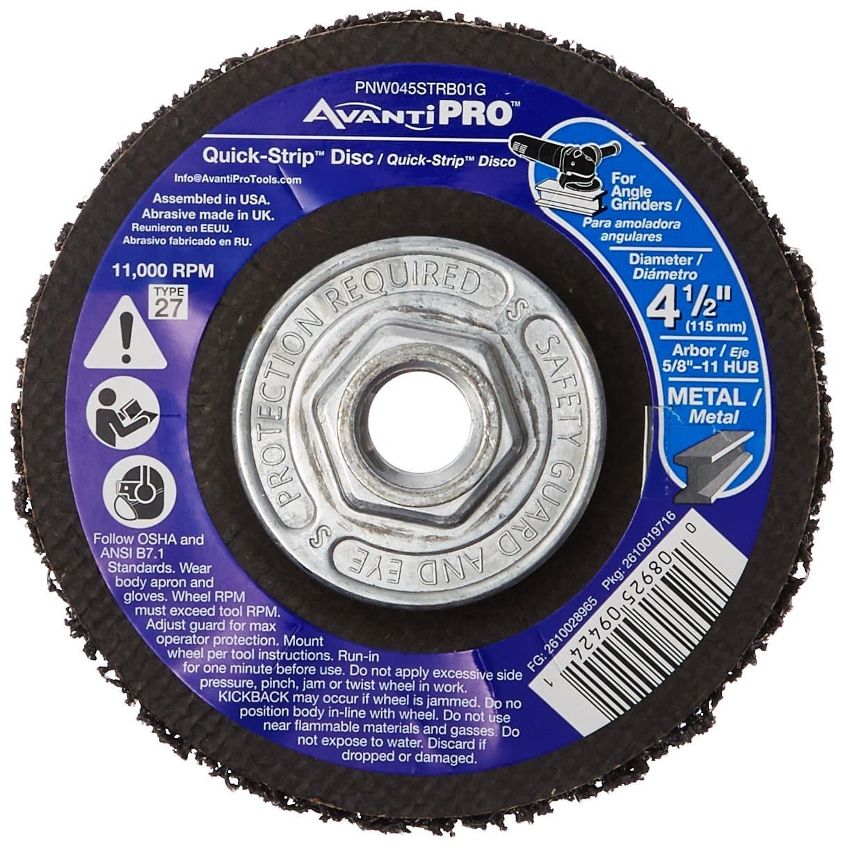 Freud PNW045STRB01G Quick Strip Disc 4-1/2 X 5/8In