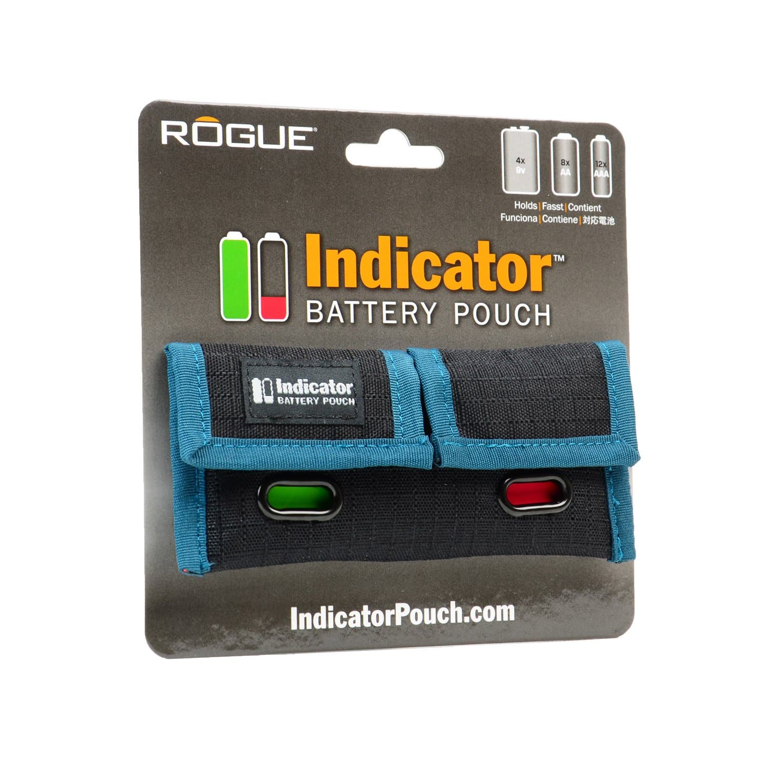 Rogue Photographic Design ROGUEBTRY Indicator Battery Pouch (Black)