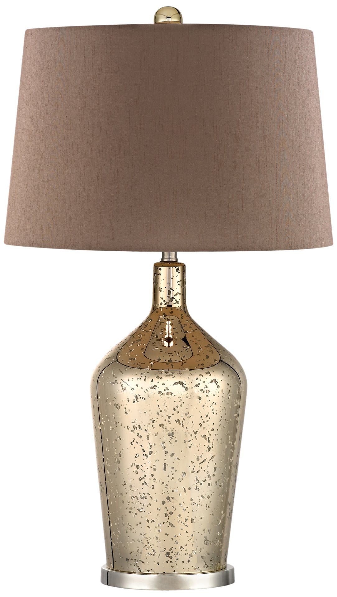 Dimond Lighting Antique Mercury Glass Bottle Lamp, Gold Antique