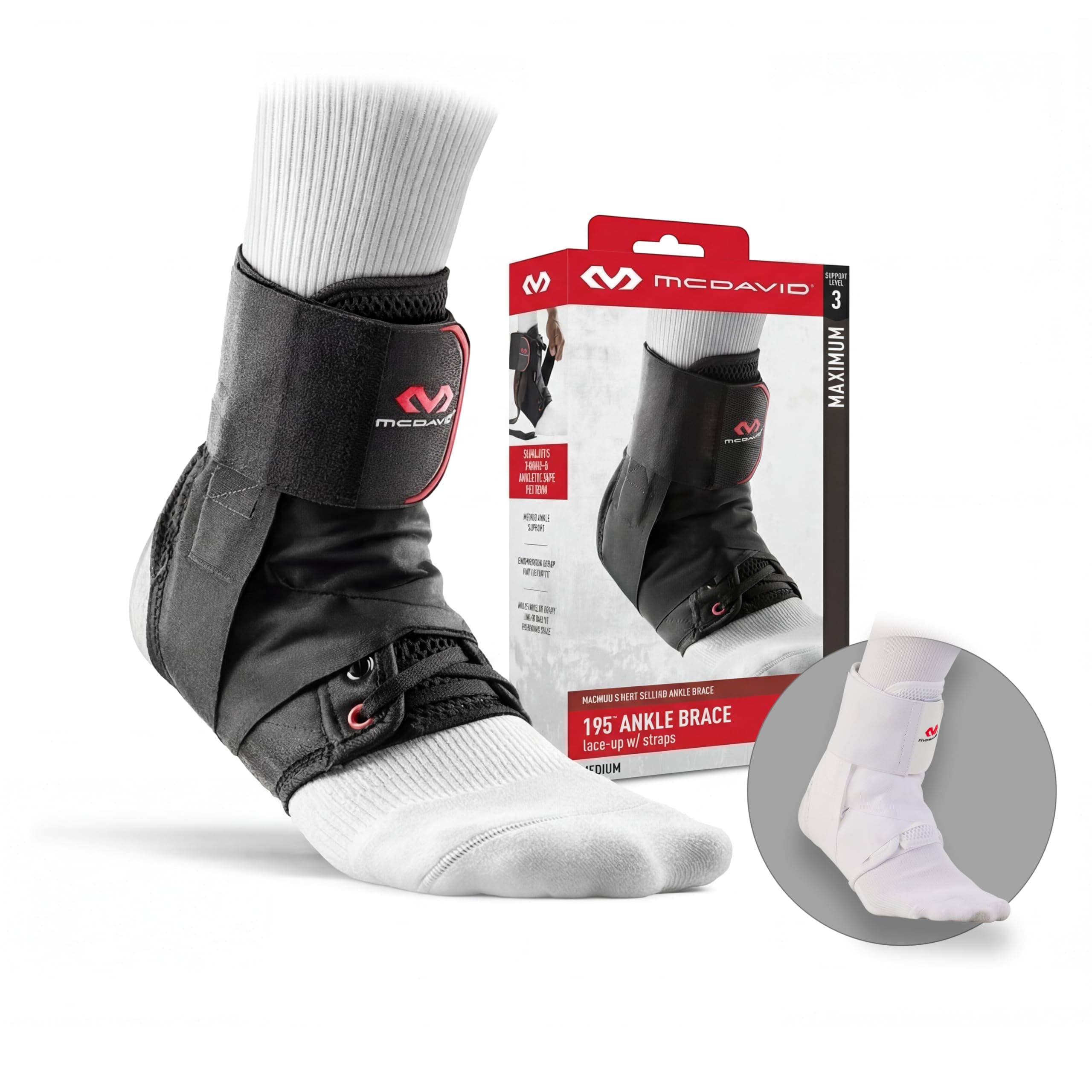 Light Ankle Brace with Figure-8 Strap