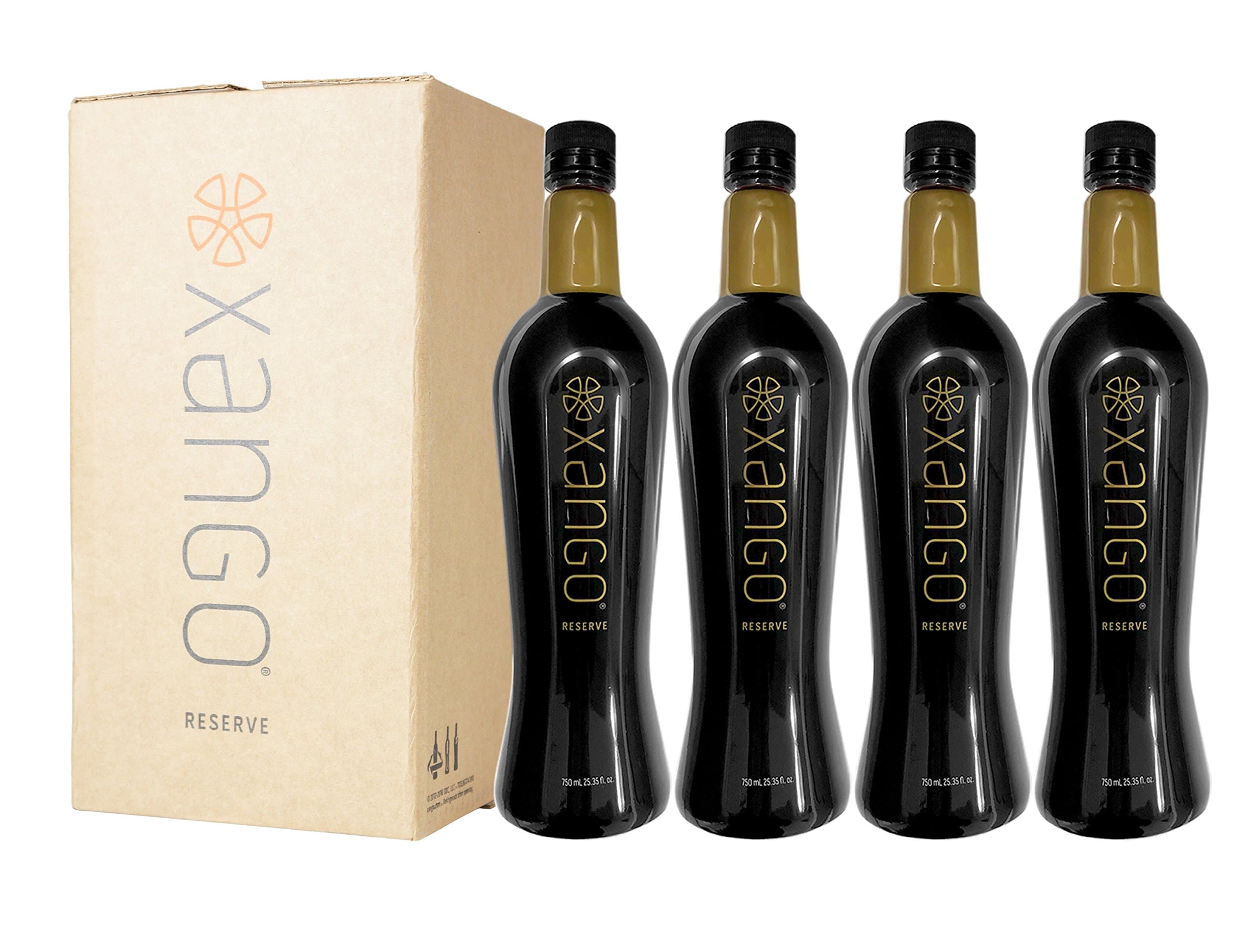 Xango Reserve / Mangosteen Juice, 1 Case (4 Bottles) Premium Mangosteen Juice