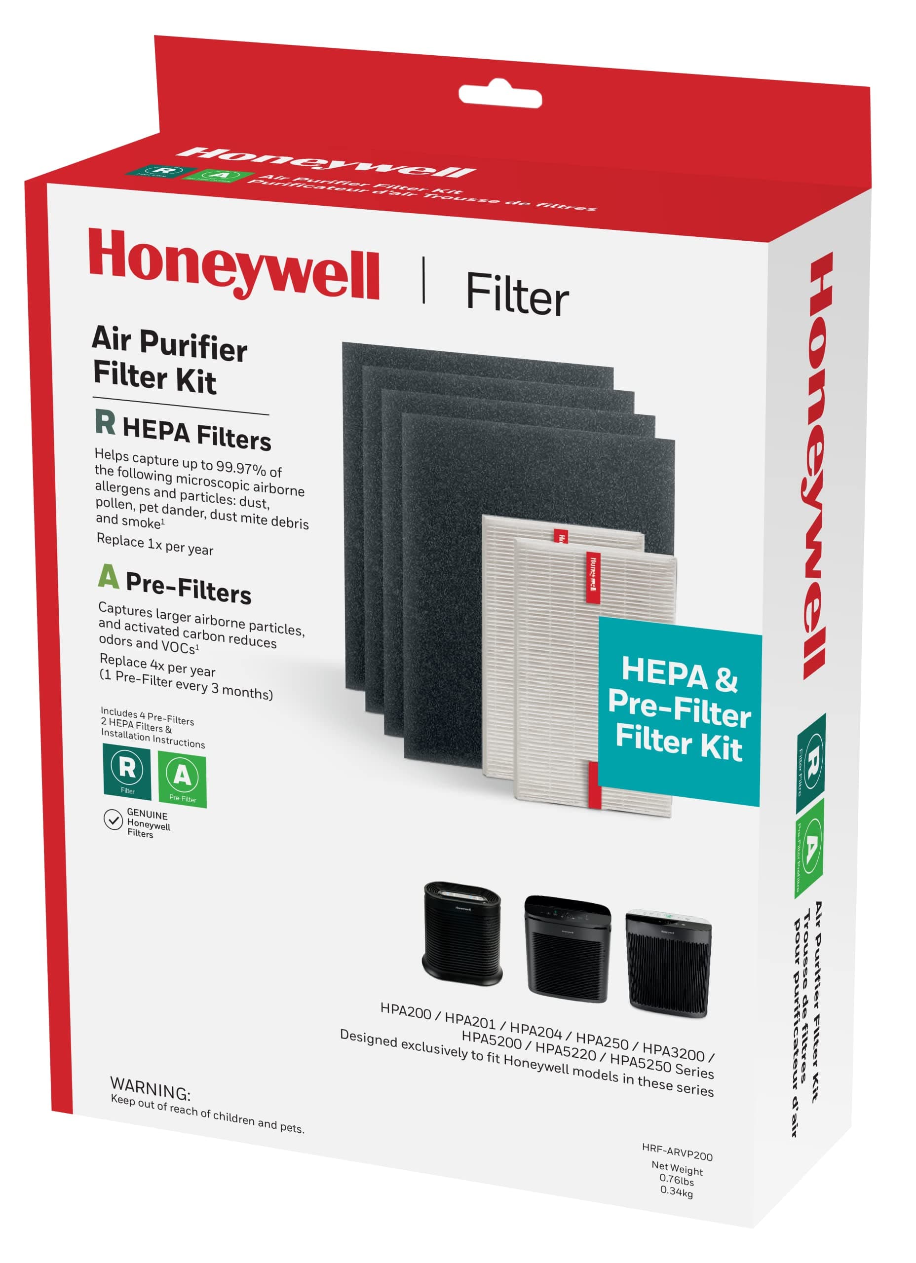 Honeywell 50255B True HEPA Allergen Remover Air Purifier