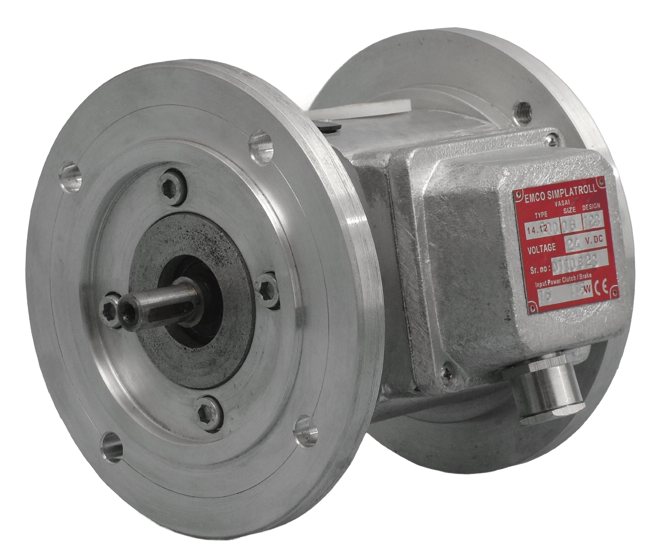 41.800.10.12.8, 250/180, 24V Clutch and Brake Combination, IEC/Metric, B5 250mm Flange Mount, 30Nm Torque, 24 VDC Input Voltage Rating
