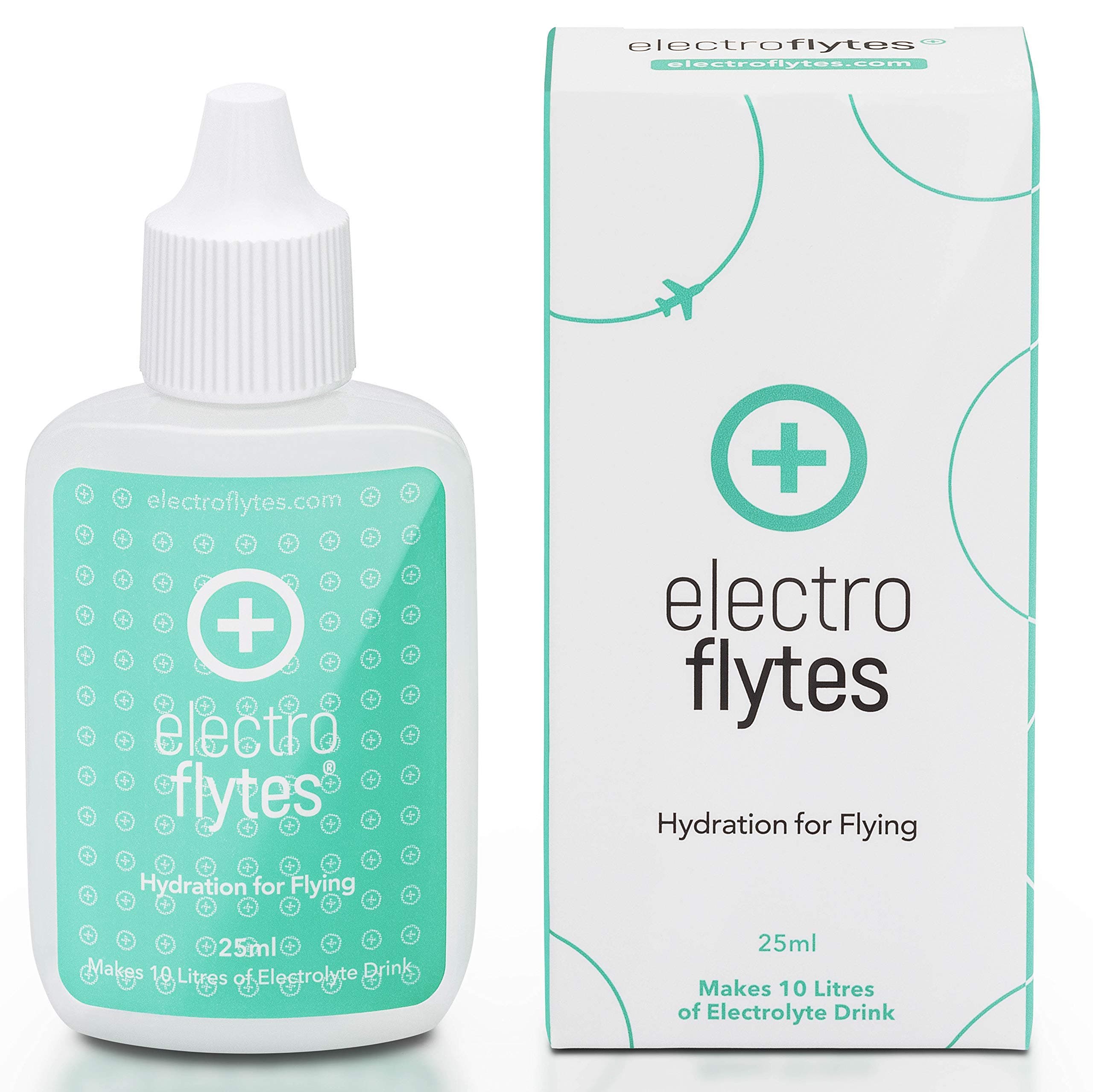 Electrolyte Drops 25ml – Rehydrate While Flying, Trace Mineral Drops for Travel, Jet Lag Relief, Hydration Support, Sugar-Free, Compact Travel Electrolytes - Green