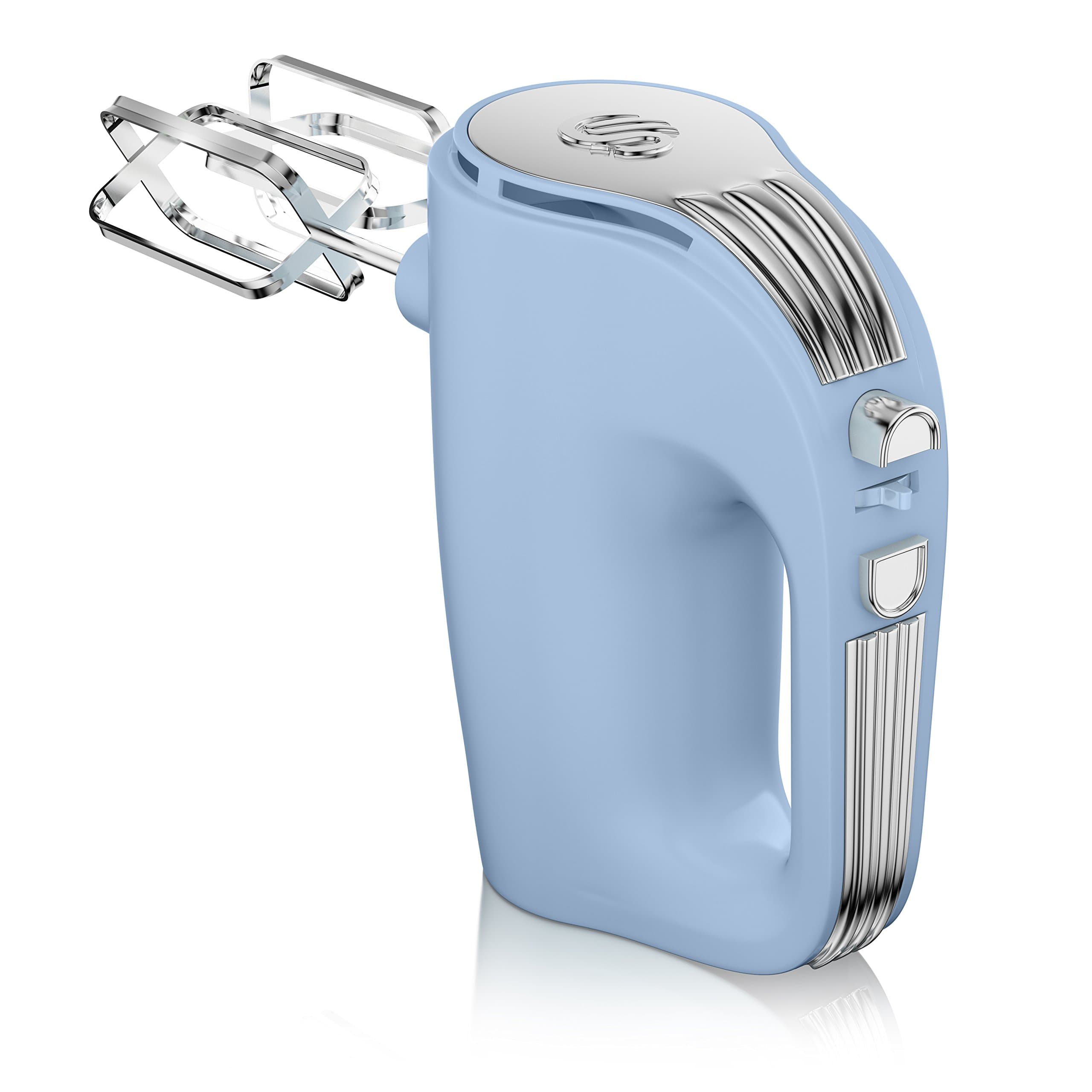 Swan SP20150BLN 5 Speed Retro Hand Mixer, 350 W, Blue