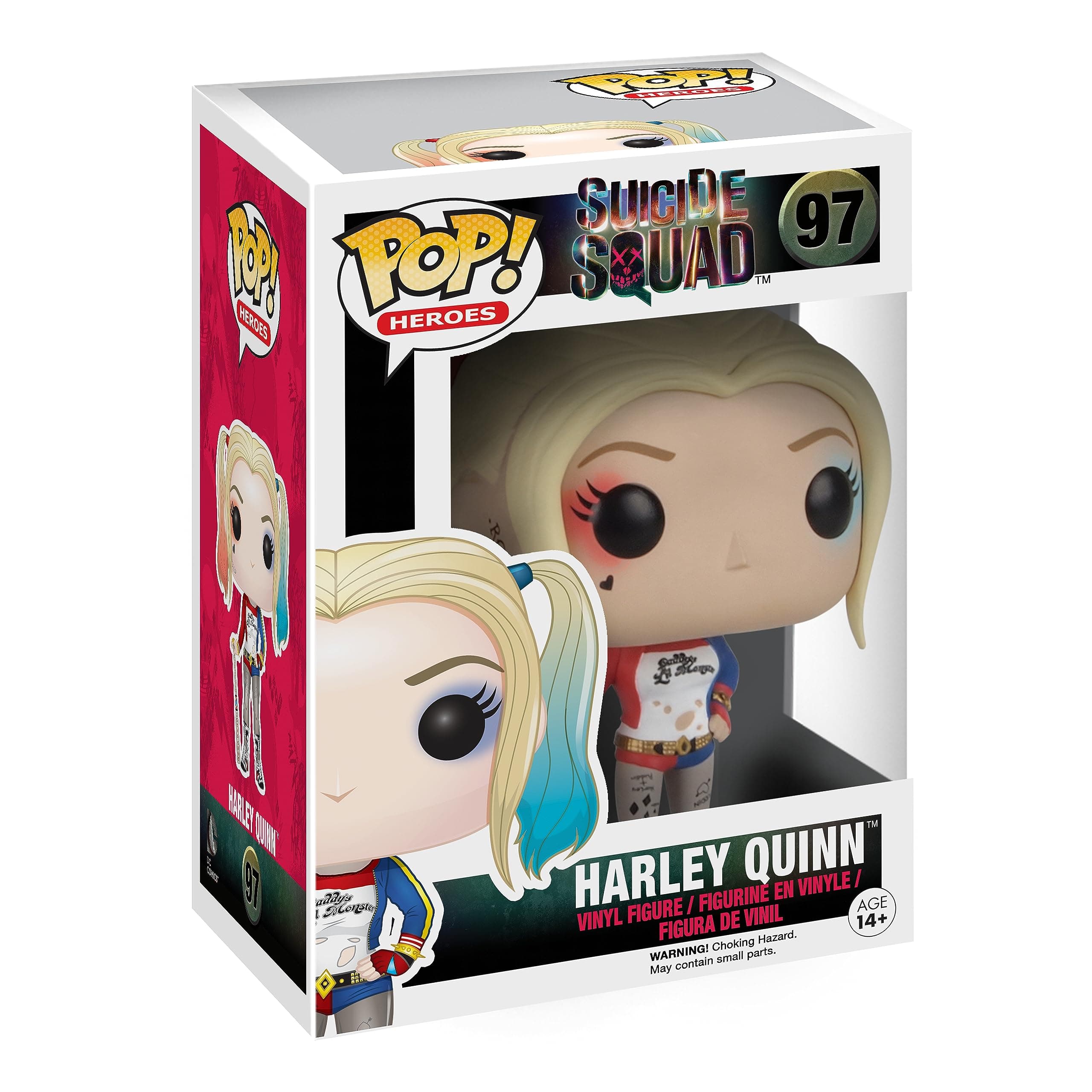 Funko Pop! Movies: Suicide Squad - Harley Quinn - Collectable Vinyl Figure - Gift Idea - Official Merchandise - Toys for Kids & Adults - Movies Fans - Model Figure for Collectors and Display