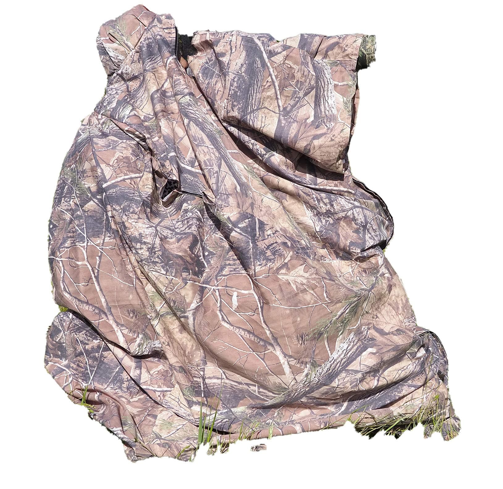 Wildlife Watching Hide for Birdwatching or Hunting, Lightweight Camouflage Photography Bag in Leaf Pattern Camouflage Polycotton Material