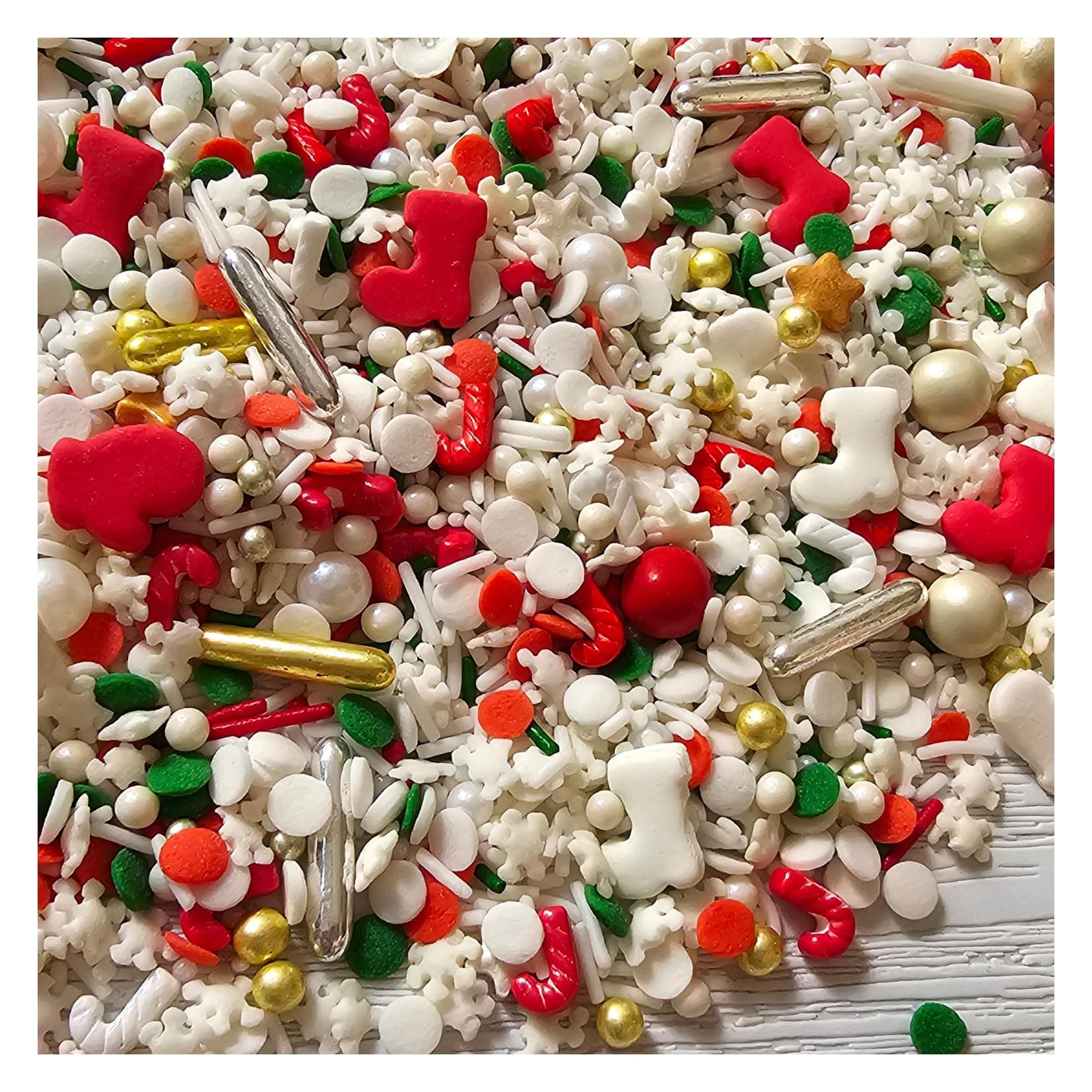 Sugar Chic Sprinkle Mix- Twinkle Toes-2024 (100g) pink, white, green, lilac, yellow, blue, peach