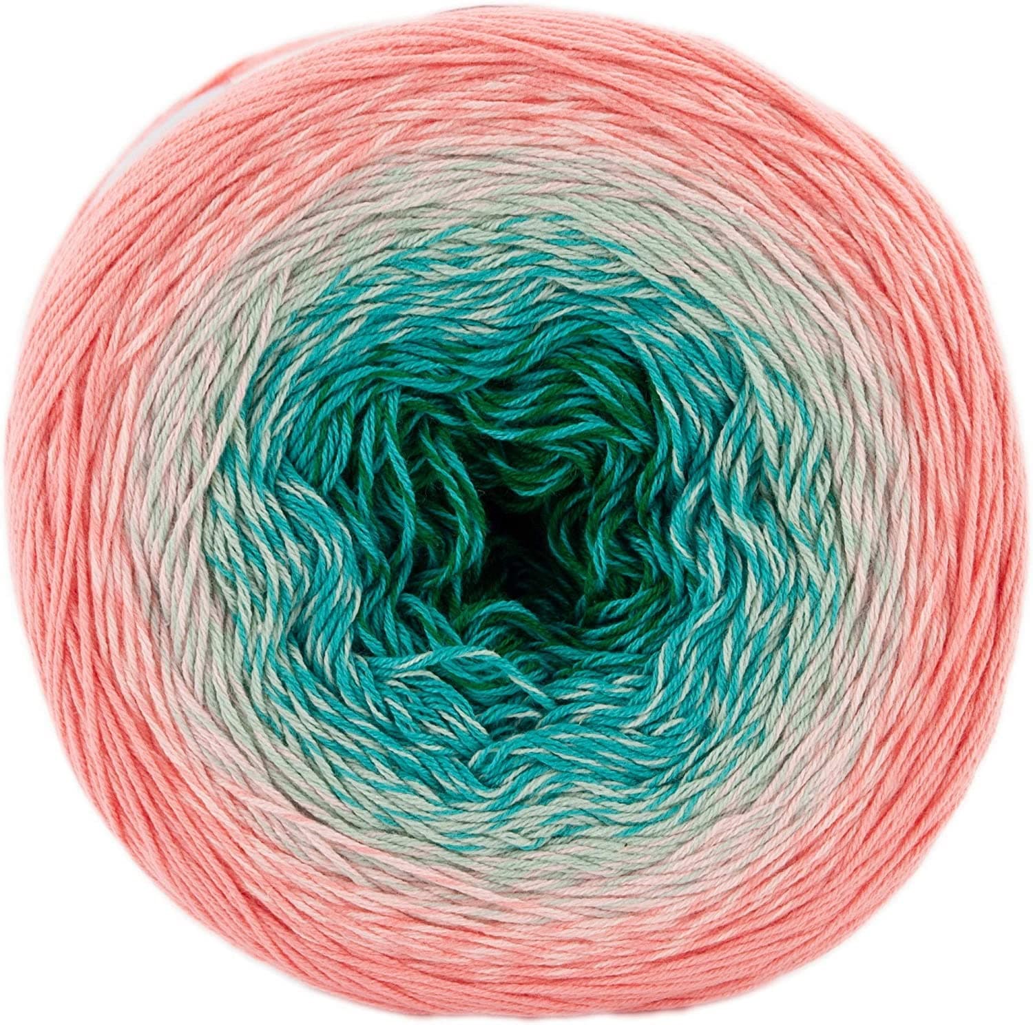 yarn art flowers yarn 55% cotton 45% acrylic 250gr 1094yds multicolor cotton yarn rainbow crochet yarn spring summer 2 sport yarn (292), yrnart15512