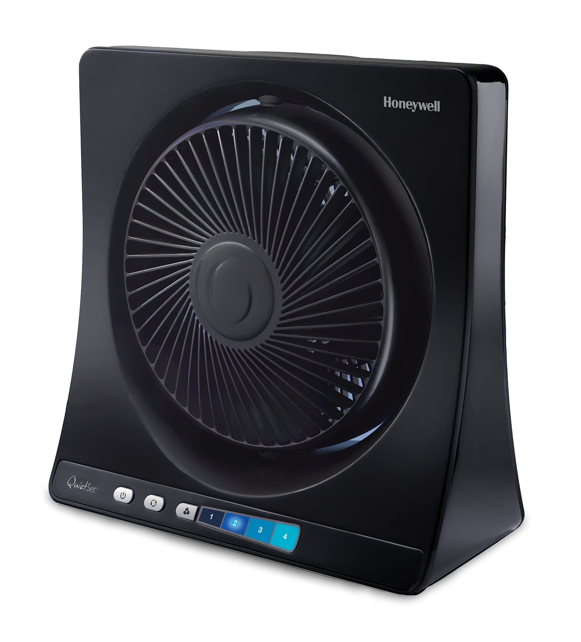 Honeywell HT354E4 quietset table desk fan, 36W, Black