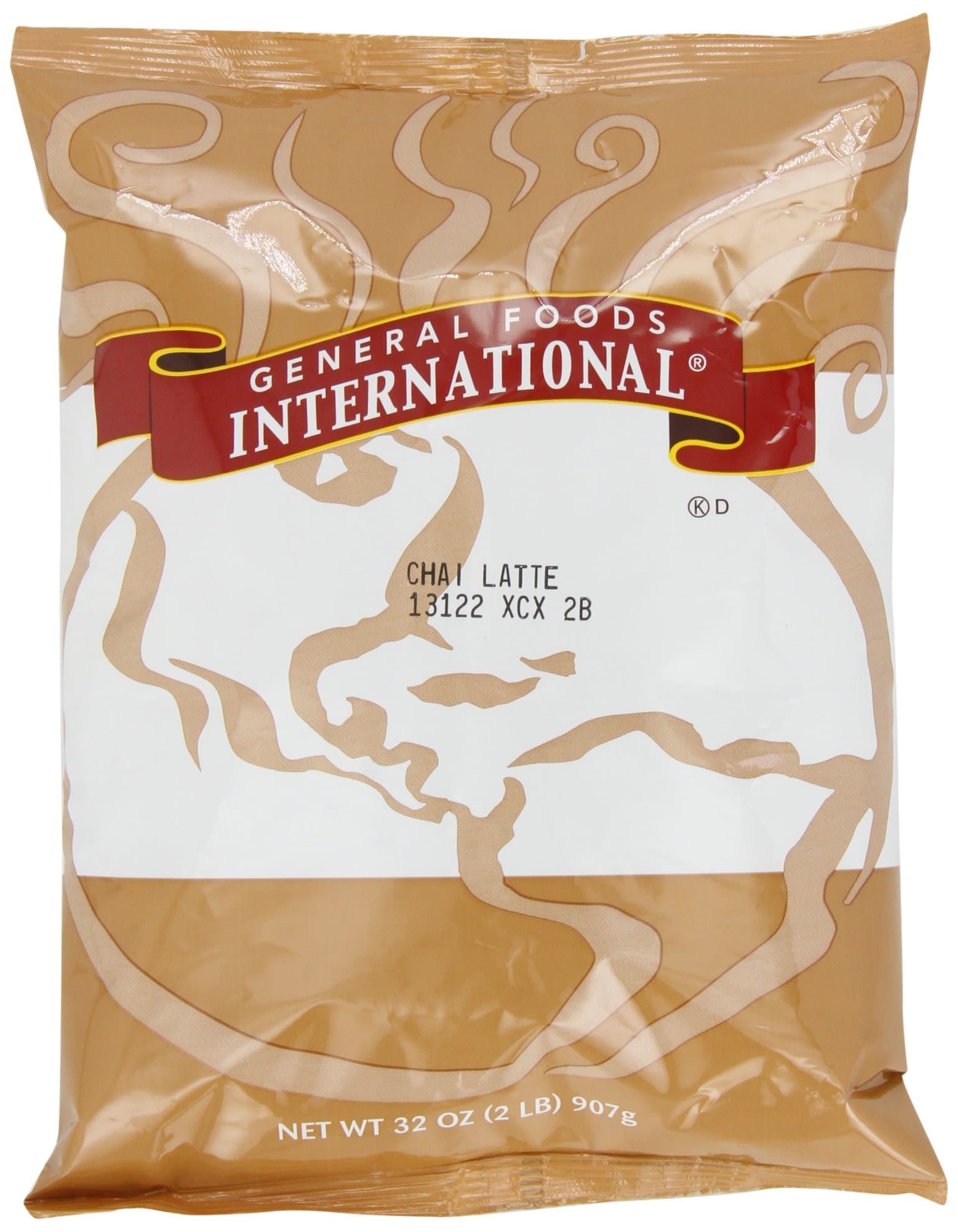 General Foods International Chai Latte Tea Mix (2 lbs Bags, Pack of 6)