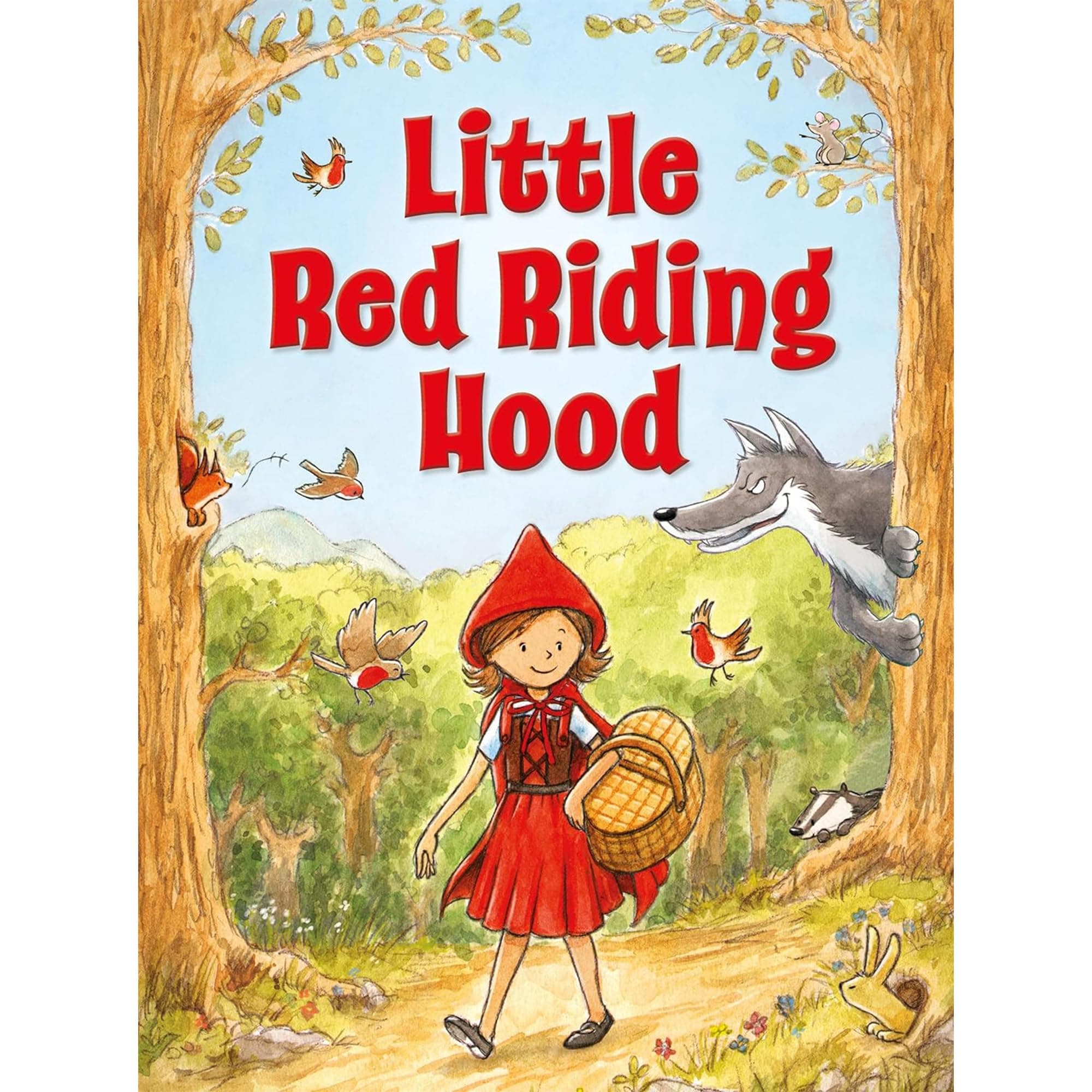 Little Red Riding Hood – Classic Fairy Tale Toddlers, Ages 2-4 | Timeless Story with Sweet Illustrations