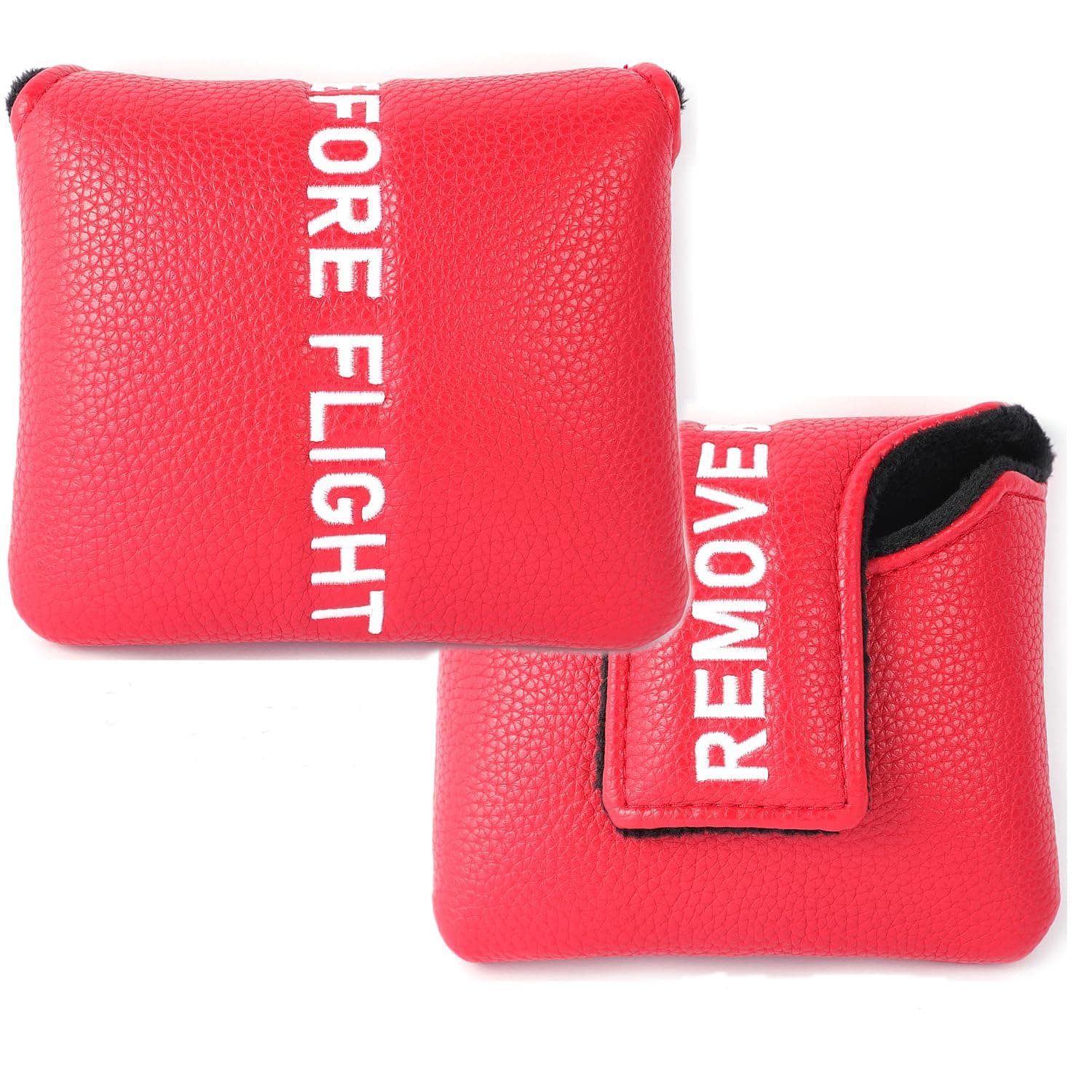 Golf Head Cover with Remove Before Flight Design for Golf Club