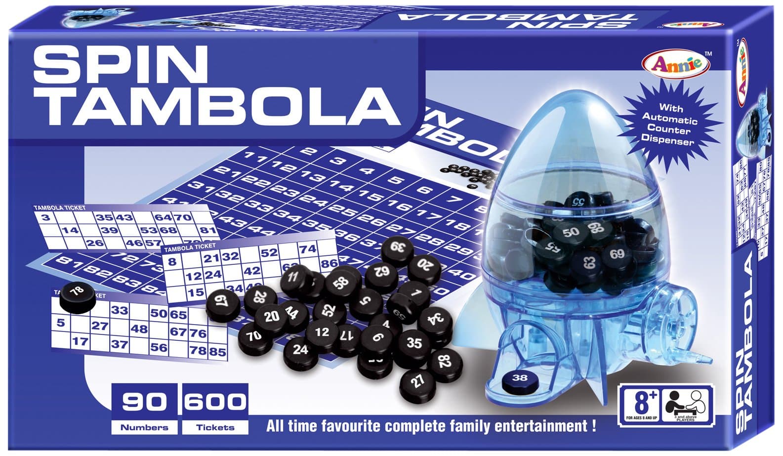 Annie Spin Tambola Multi Color