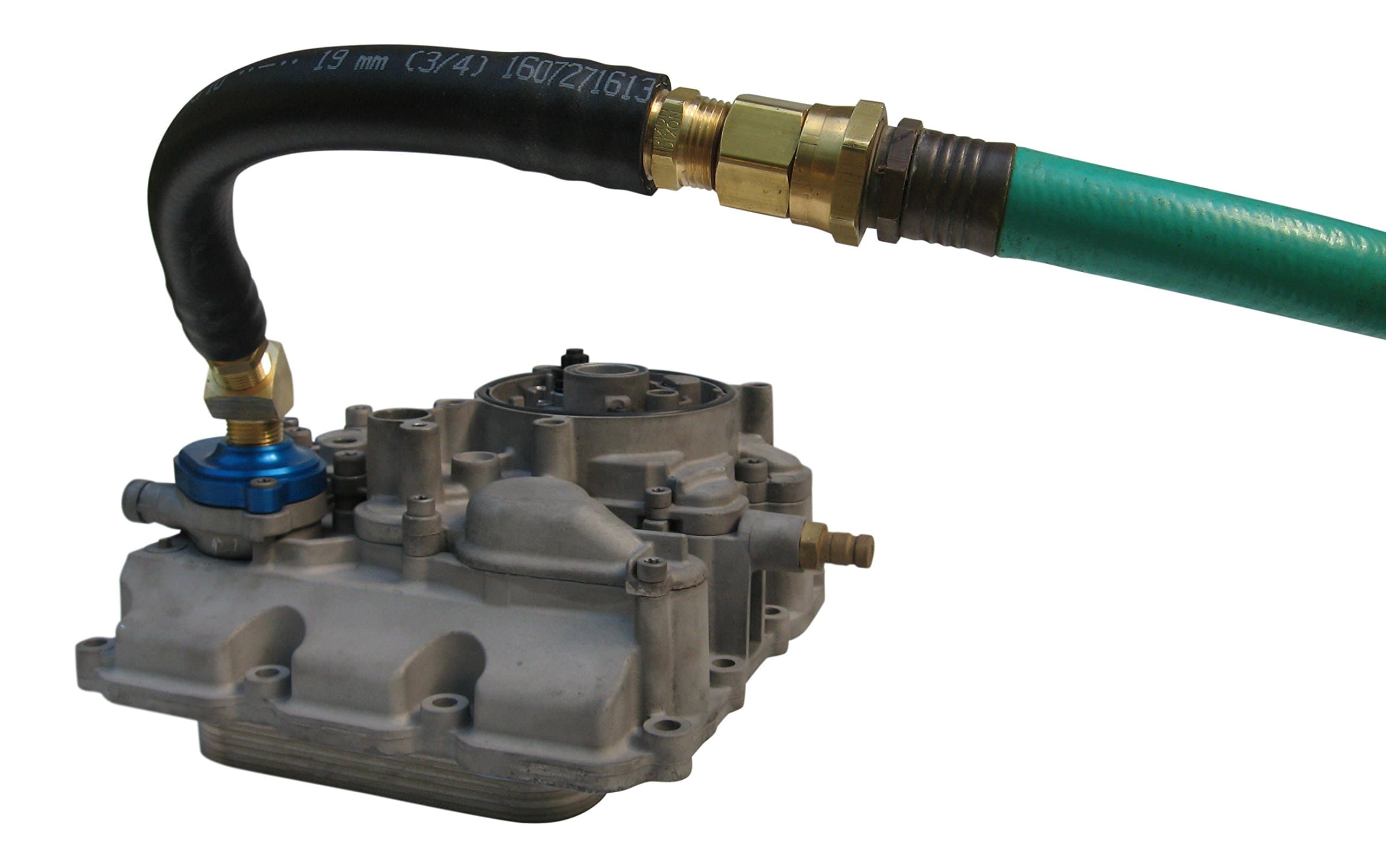 AccurateDiesel 6.0L Powerstroke Oil Cooler Flush Kit Blue