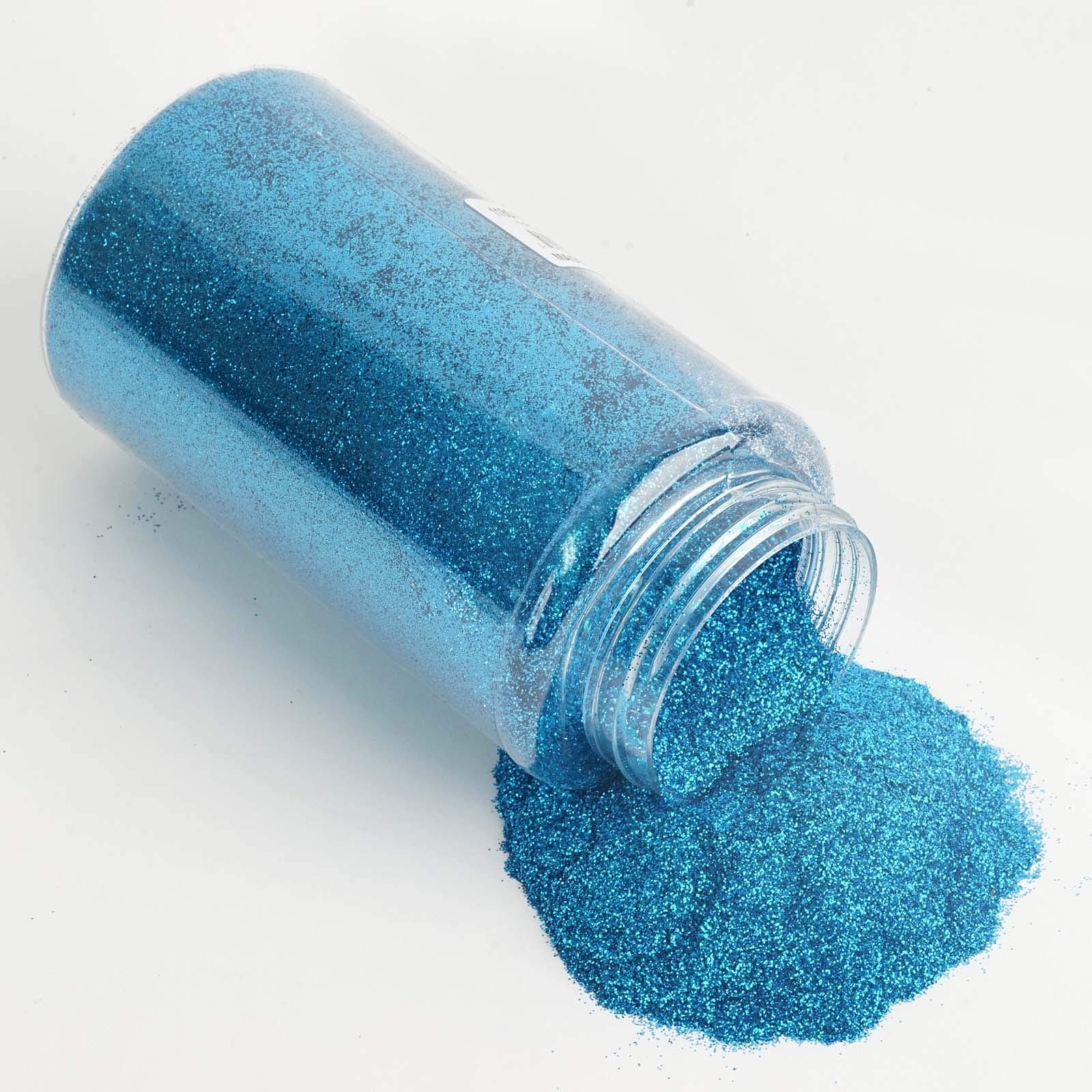 Efavormart 1 Pound Turquoise DIY Art & Craft Glitter Extra Fine with Shaker Bottle for Wedding Party Event Table Centerpieces