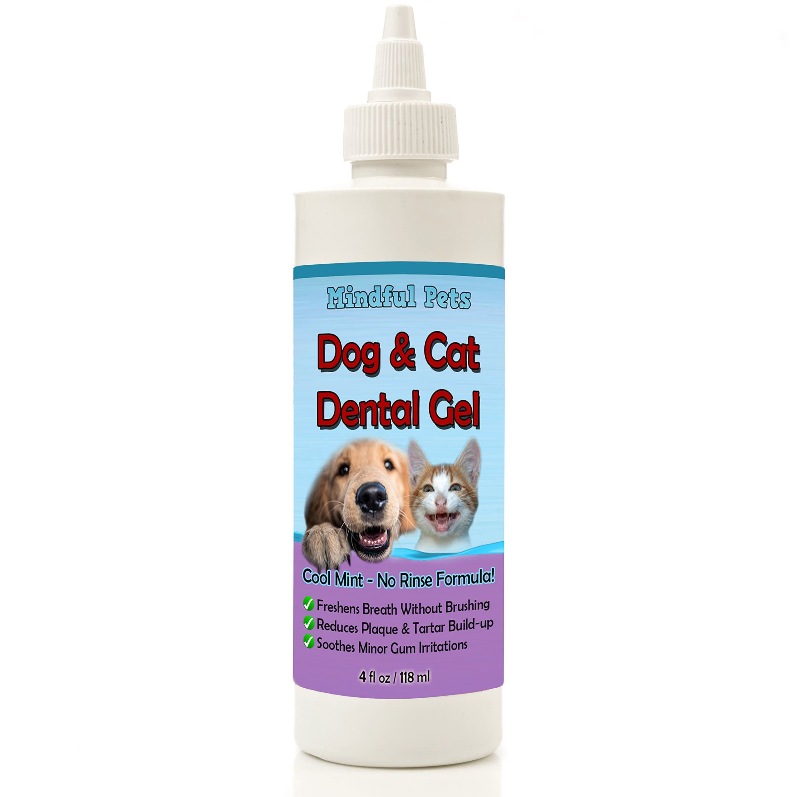 Mindful Pets Dog Toothpaste Cat Toothpaste - Best Natural Teeth Cleaner for Fresh Breath, 4oz