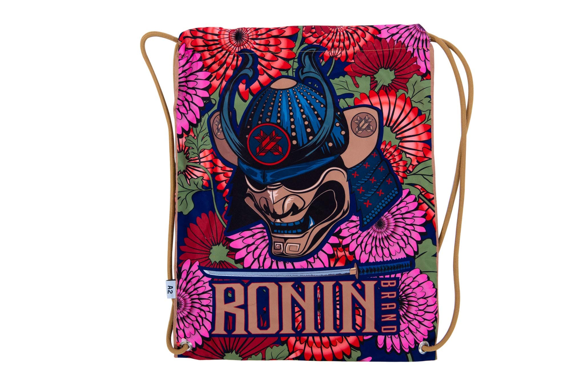 Ronin Brand Gi Bag- Ronin Samurai Emperor Head Bag - Fits All BJJ, Karate, Judo, TKD, Kempo GIS - Bag for Men, Women, Kids â‚¬â€œ Convenient for Carrying Light Gym Gear - Perfect for Travelling Loca
