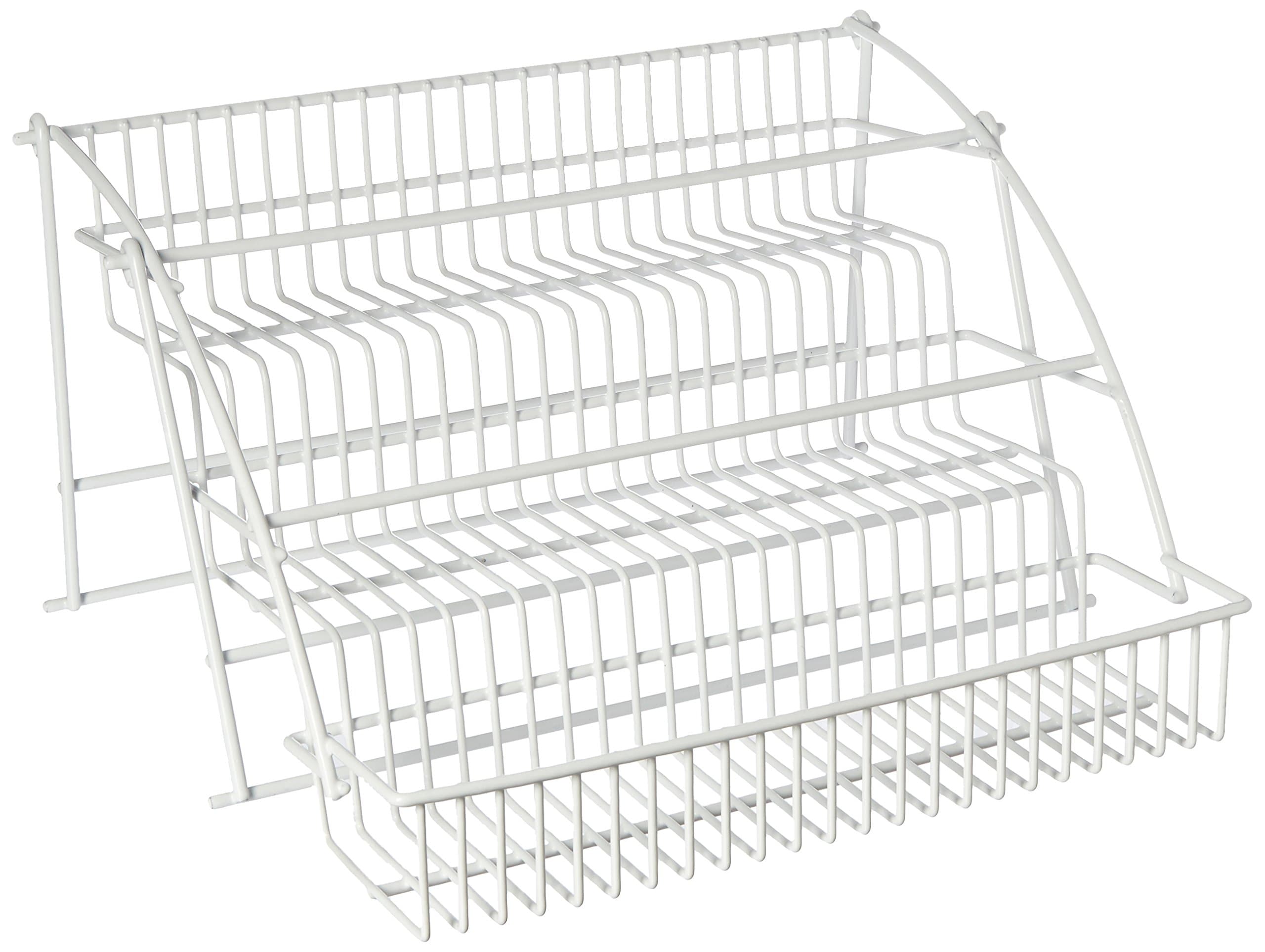 Rubbermaid Pull Down Spice Rack, White