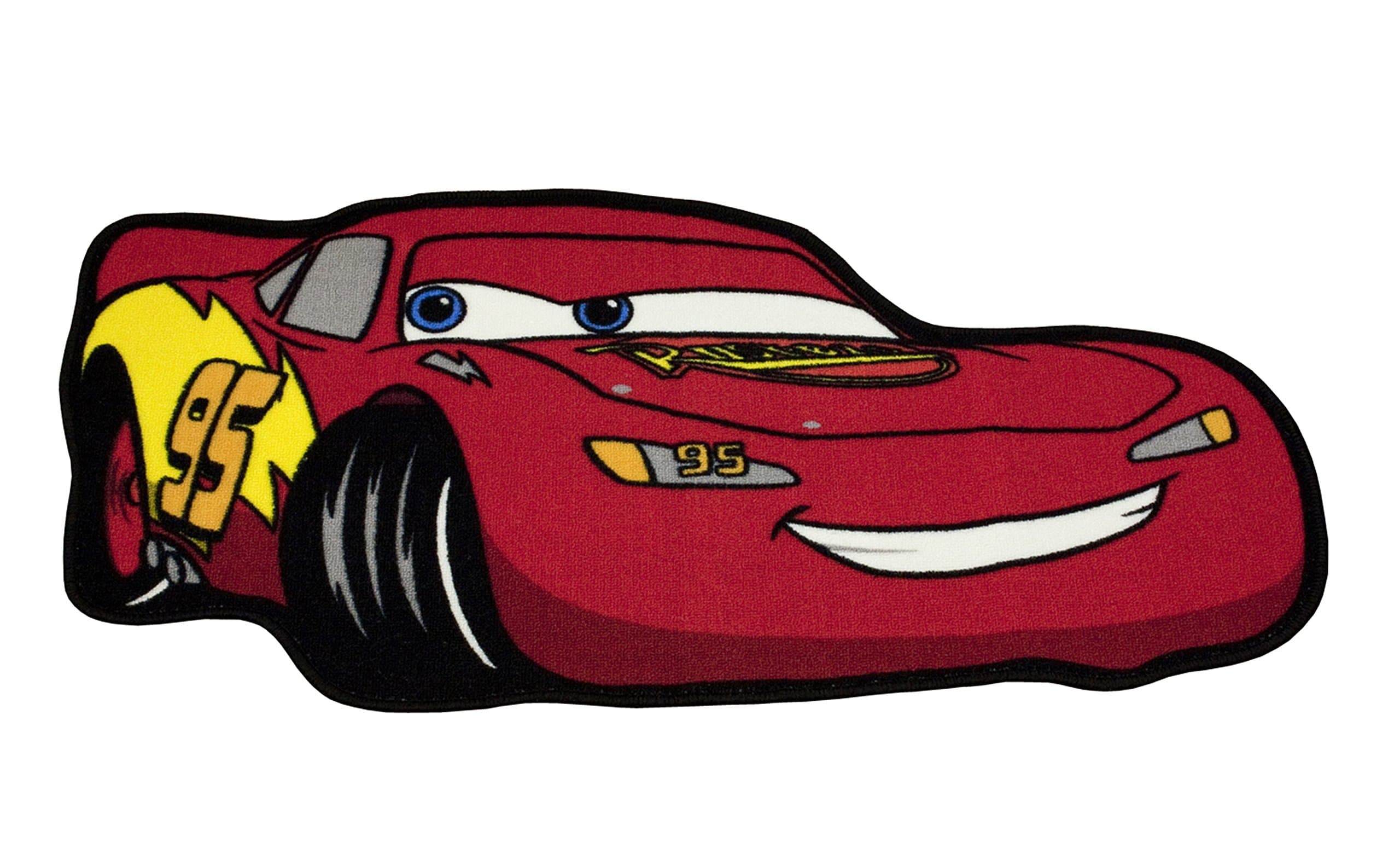 Character UK - Cars Rug Red Car 100 x 52 cm