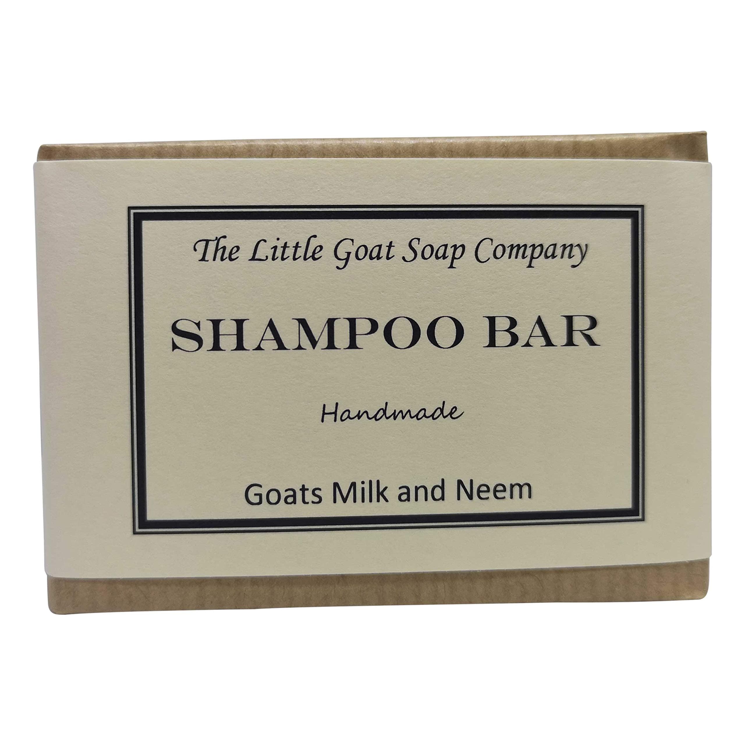 Shampoo Bar - Goats Milk and Neem Oil, Eczema, Psoriasis, Seborrhoeic Dermatitis,100 g