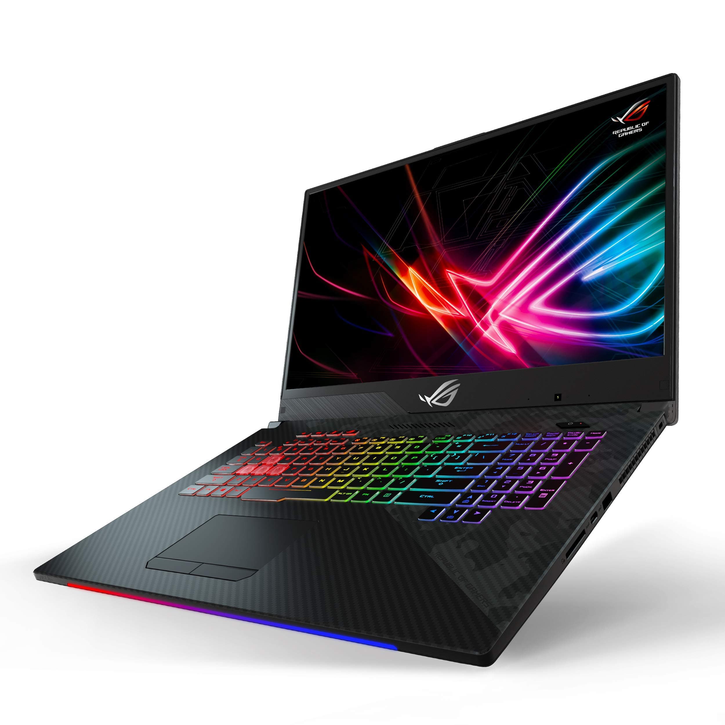 ASUS ROG Strix Scar II Gaming Laptop, 17” 144Hz IPS-Type Full HD, NVIDIA GeForce RTX 2060 6GB, Intel Core i7-8750H, 16GB DDR4 RAM, 512GB PCIe SSD, RGB KB, Windows 10 - GL704GV-DS74