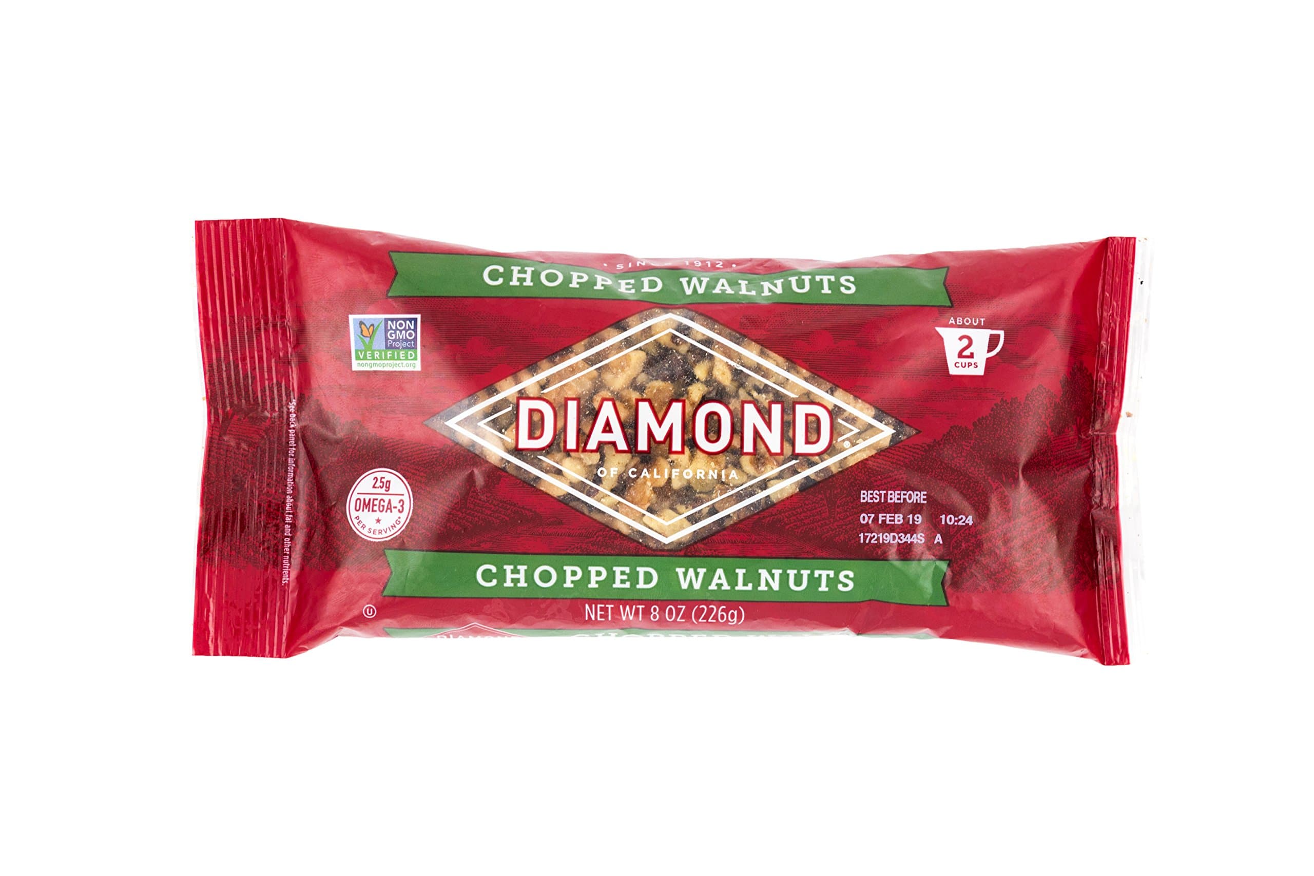 Diamond of California, Chopped Walnuts, 8 Ounce