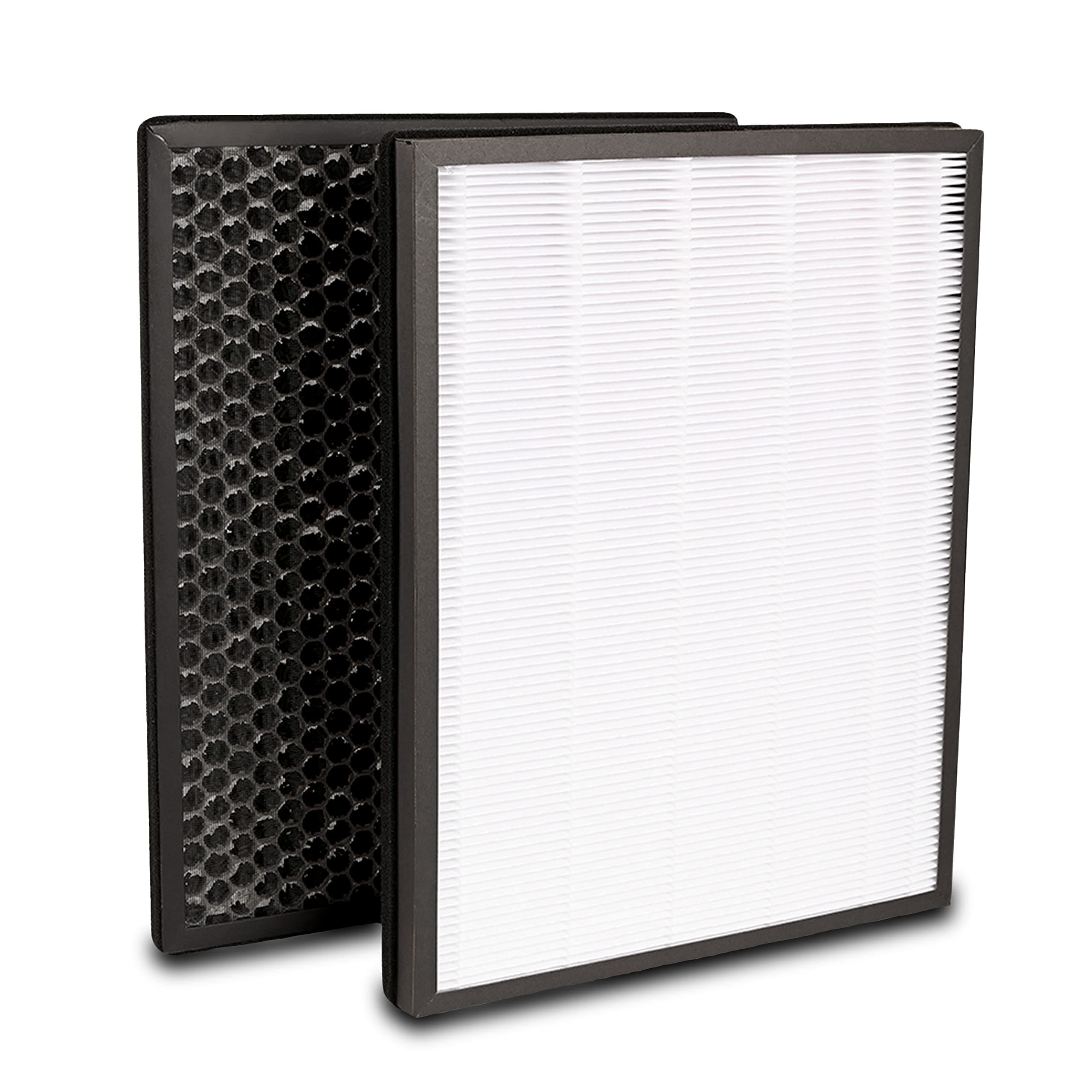 TROO® Air Purifier Filter Set (True HEPA Filter FY-1410 + Active Carbon Filter FY-1413) Compatible with Phillips Air Purifier Series 1000, Models: AC-1211, AC-1215, AC-1217