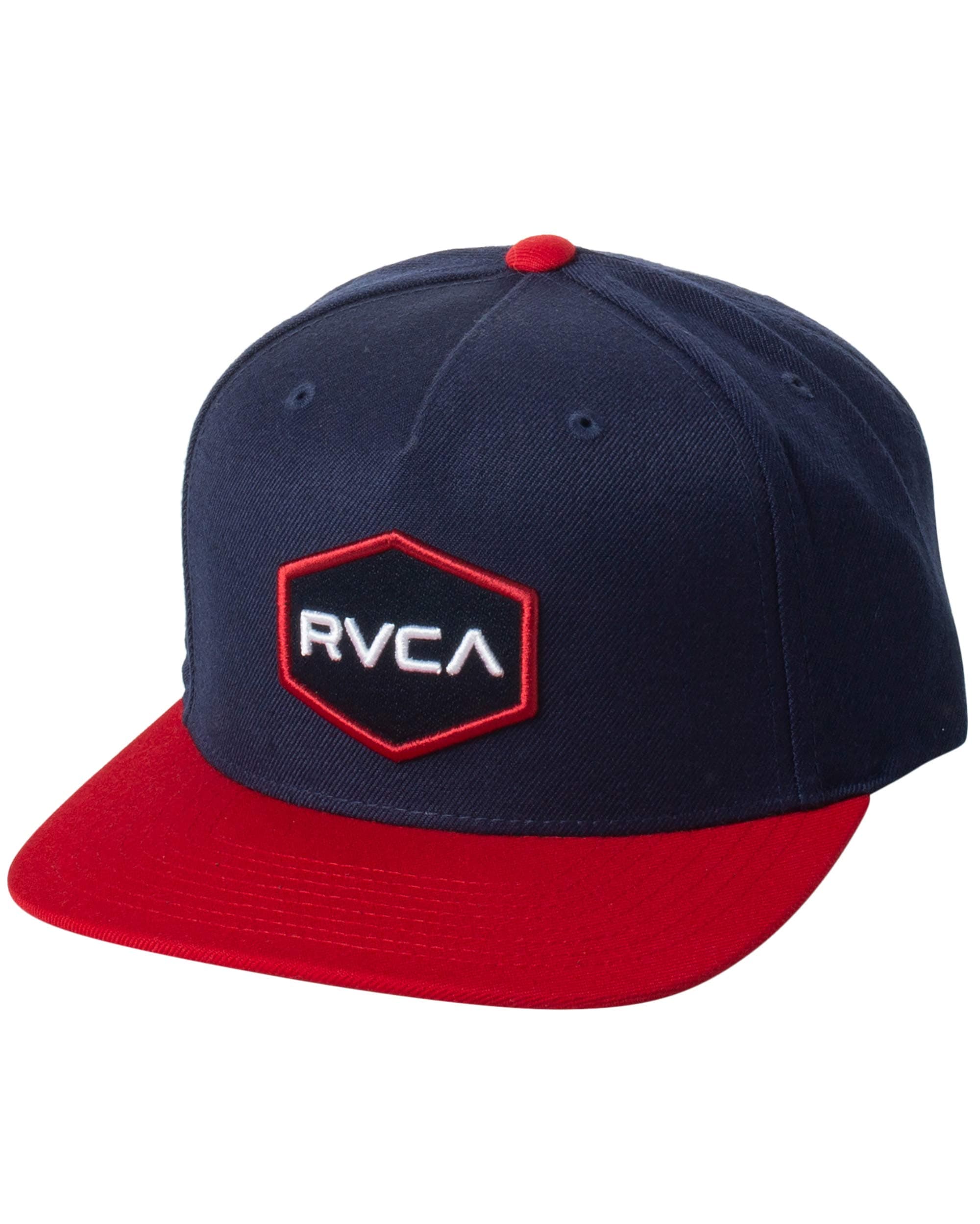 RVCA Men's Adjustable Snapback Straight Brim Hat