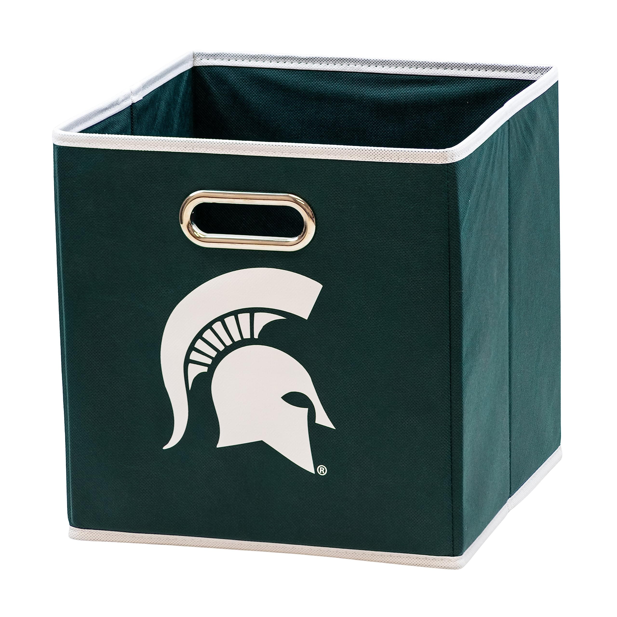 Franklin Sports NCAA College Team Fabric Storage Cubes Made to Fit Storage Bin Organizers