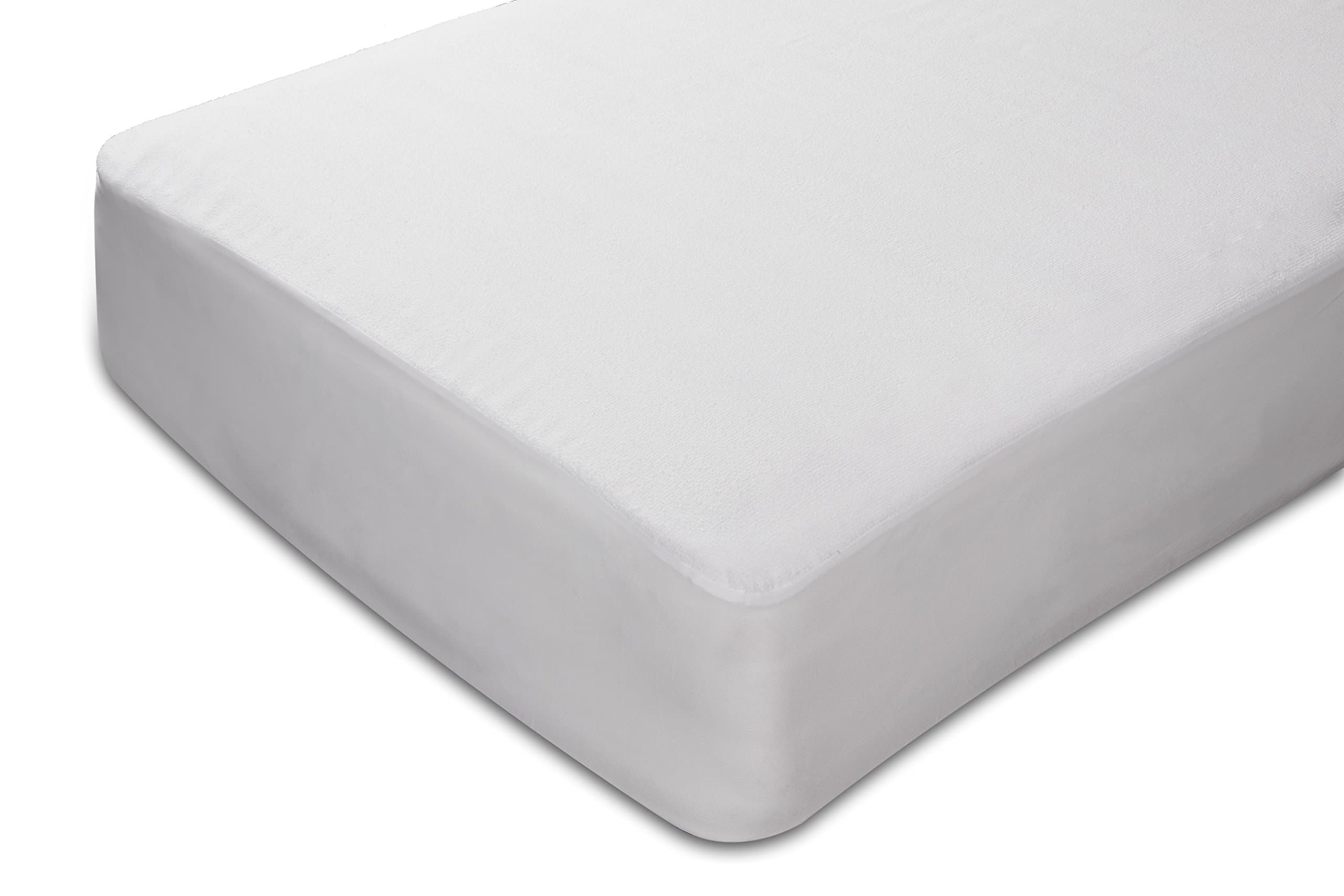 Sunlay PR04 - Waterproof, 100% Terry Cotton Mattress Protector 135 x 190/200 cm