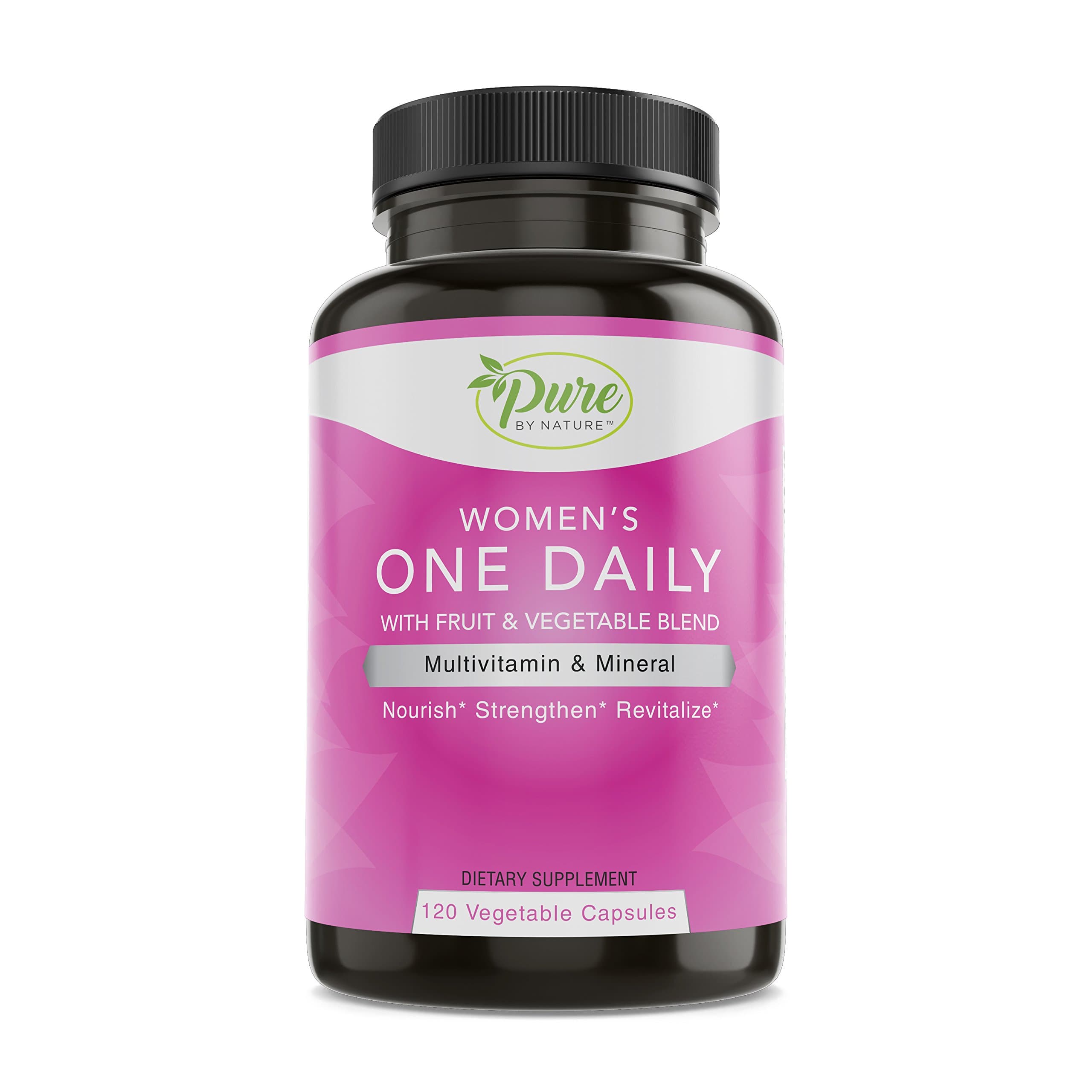 Pure By Nature One-Daily Multi-Vitamin for Women, 120 Count