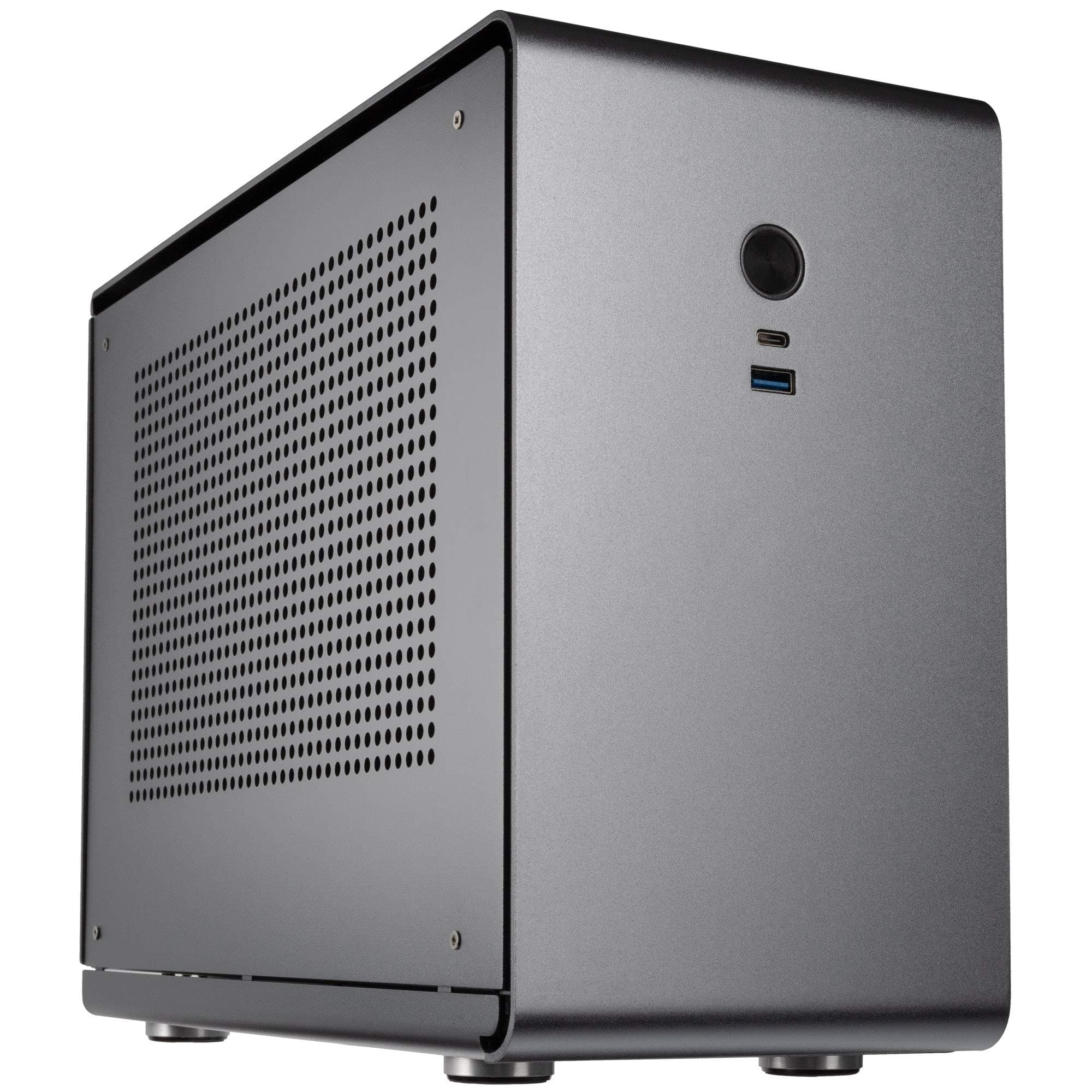 Kolink Rocket V2 Aluminium Mini-ITX PC Case - Gunmetal Grey
