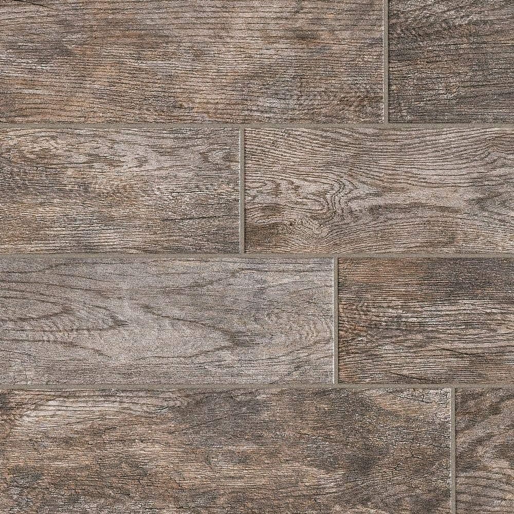 MARAZZI Montagna Rustic Bay 6 in. x 24 in. Glazed Porcelain Floor and Wall Tile (14.53 sq. ft. / case)